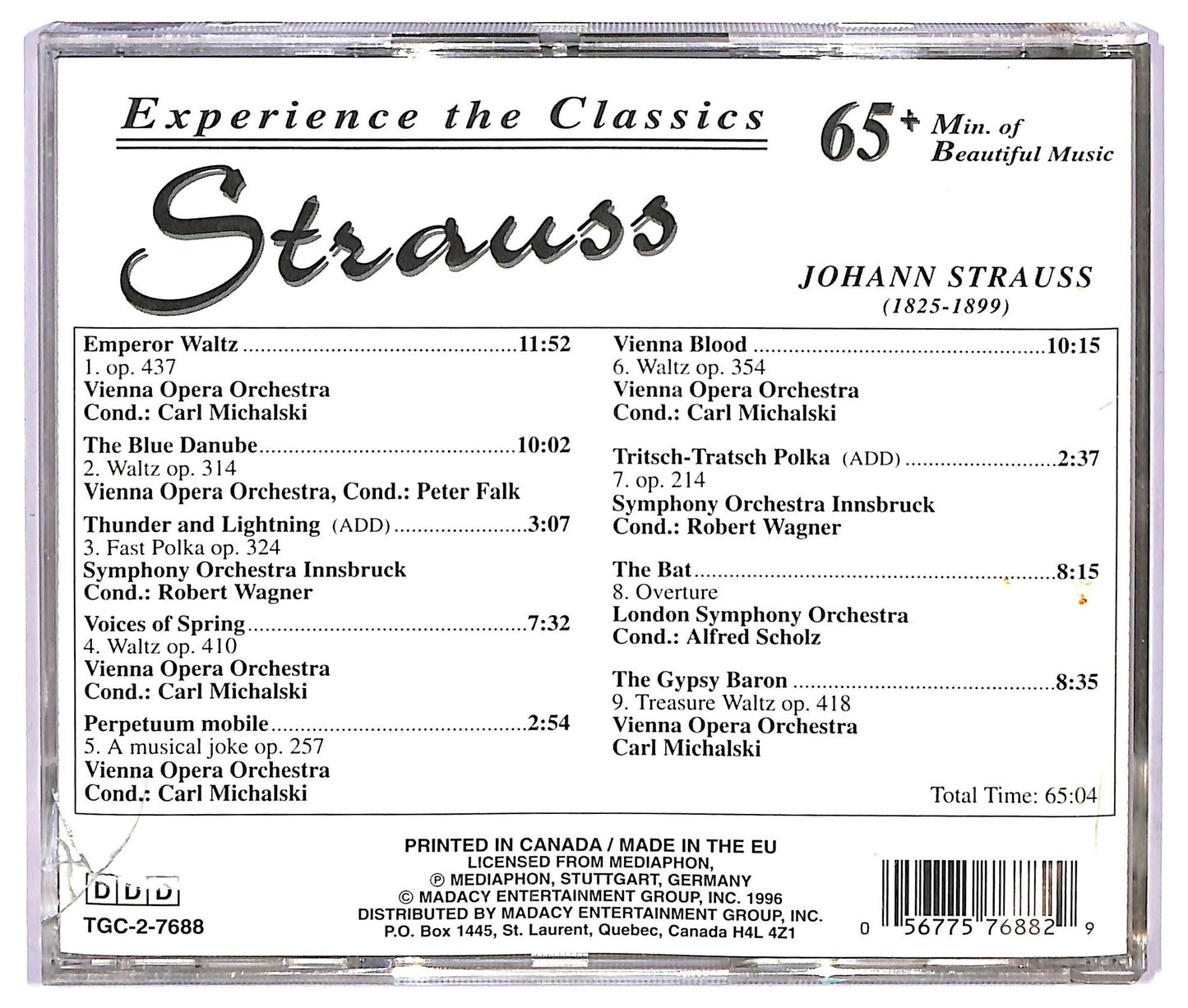 EBOND Various - Strauss Experience the Classics CD CD065525