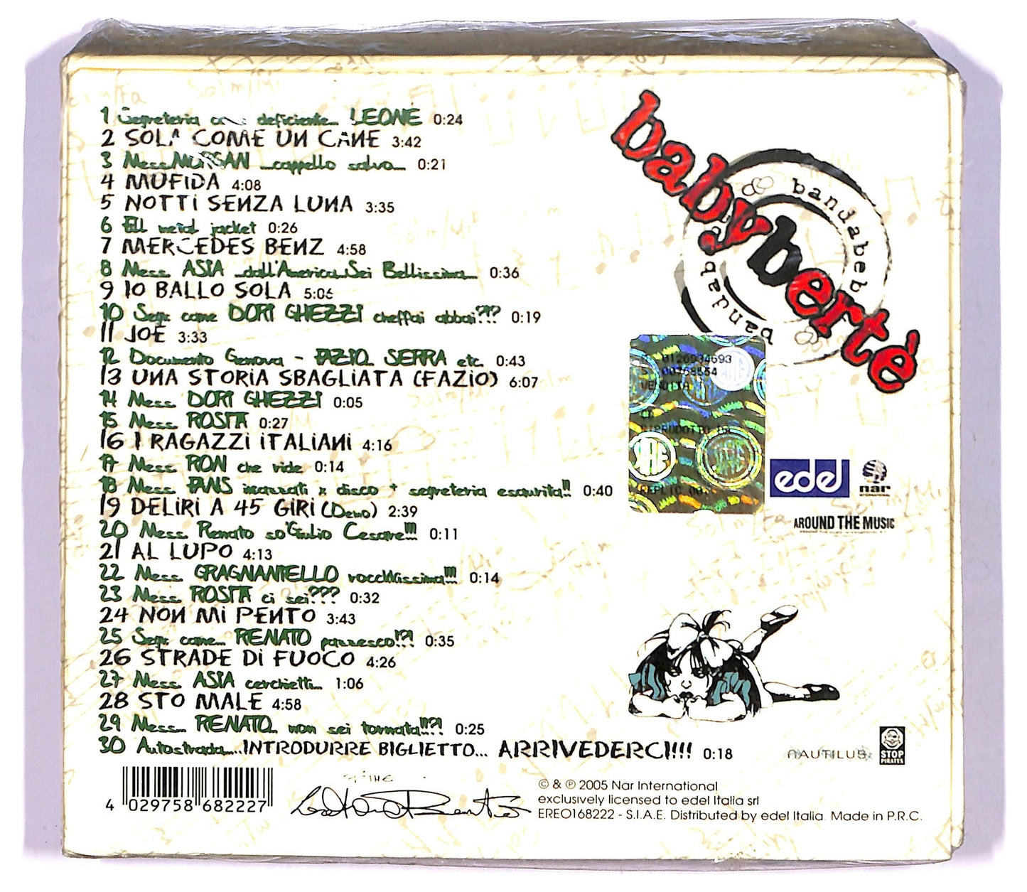 EBOND Loredana Berte - Babyberte CD CD065528