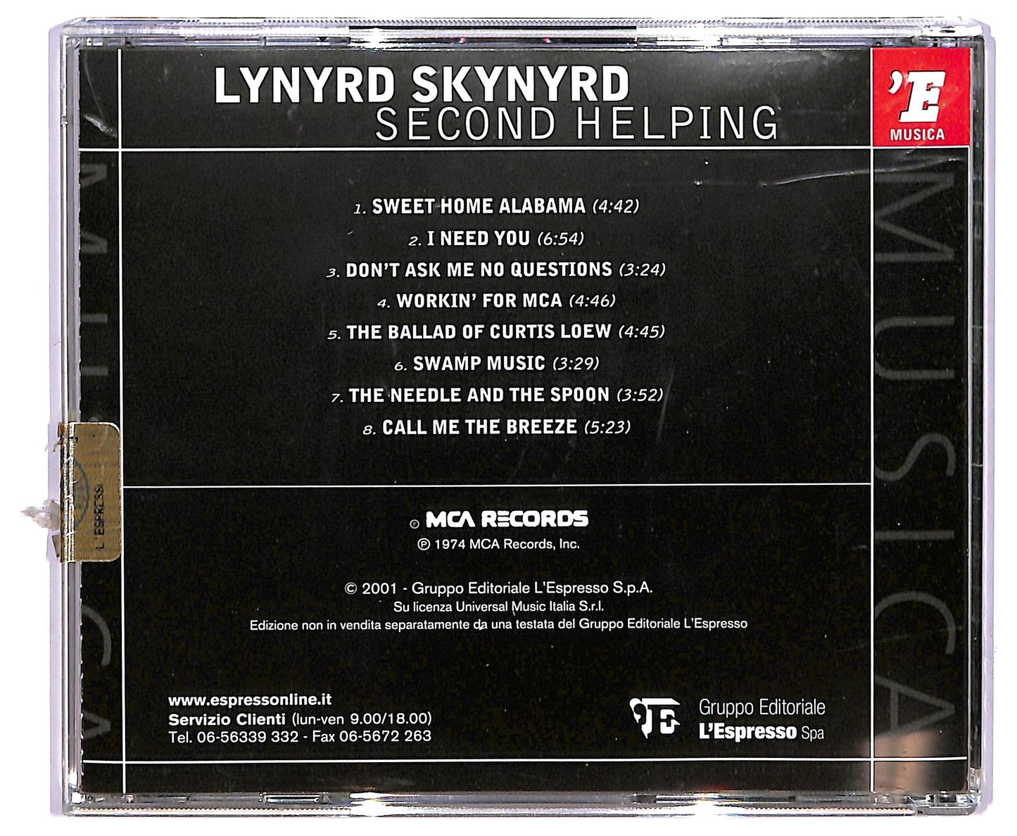 EBOND Lynyrd Skynyrd - Second Helping CD CD065633