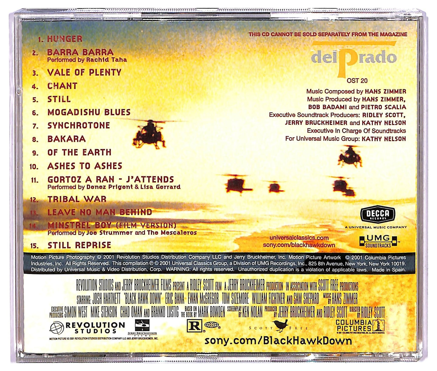 EBOND Hans Zimmer - Black Hawk Down (Original Motion Picture Soundtrack) CD CD065662