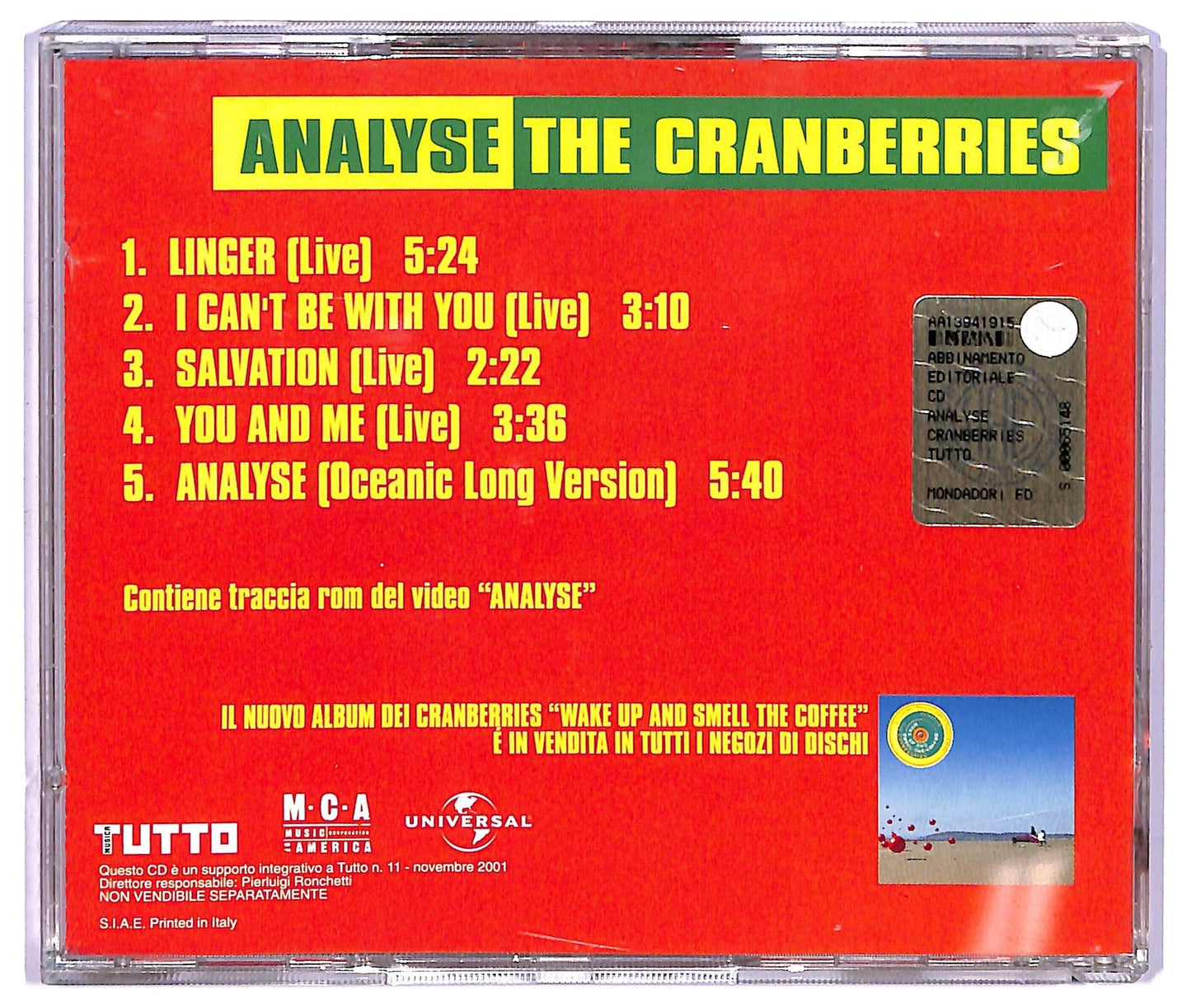 EBOND The Cranberries - Analyse CD CD065712