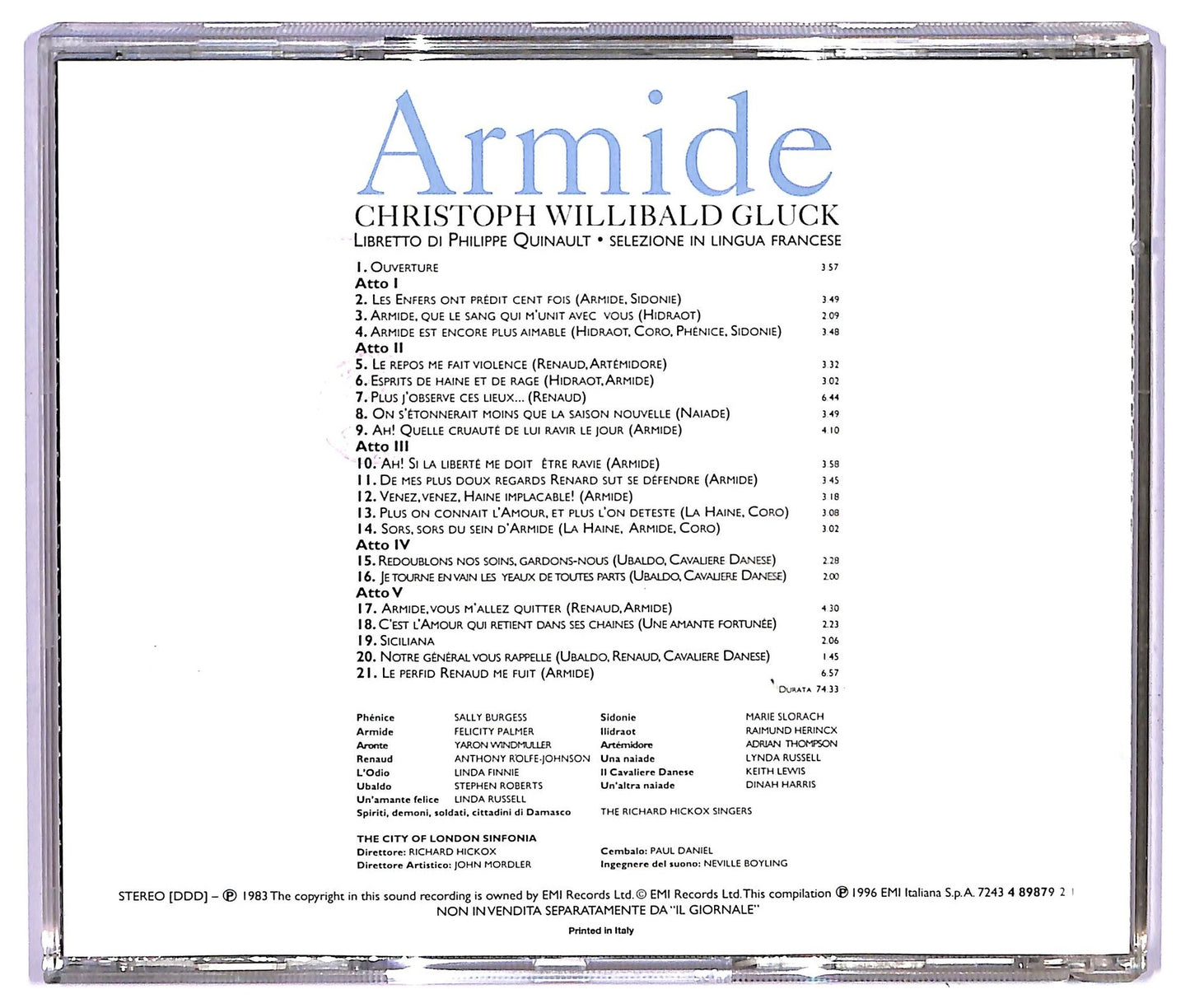 EBOND C.W. Gluck - Armide CD CD065732