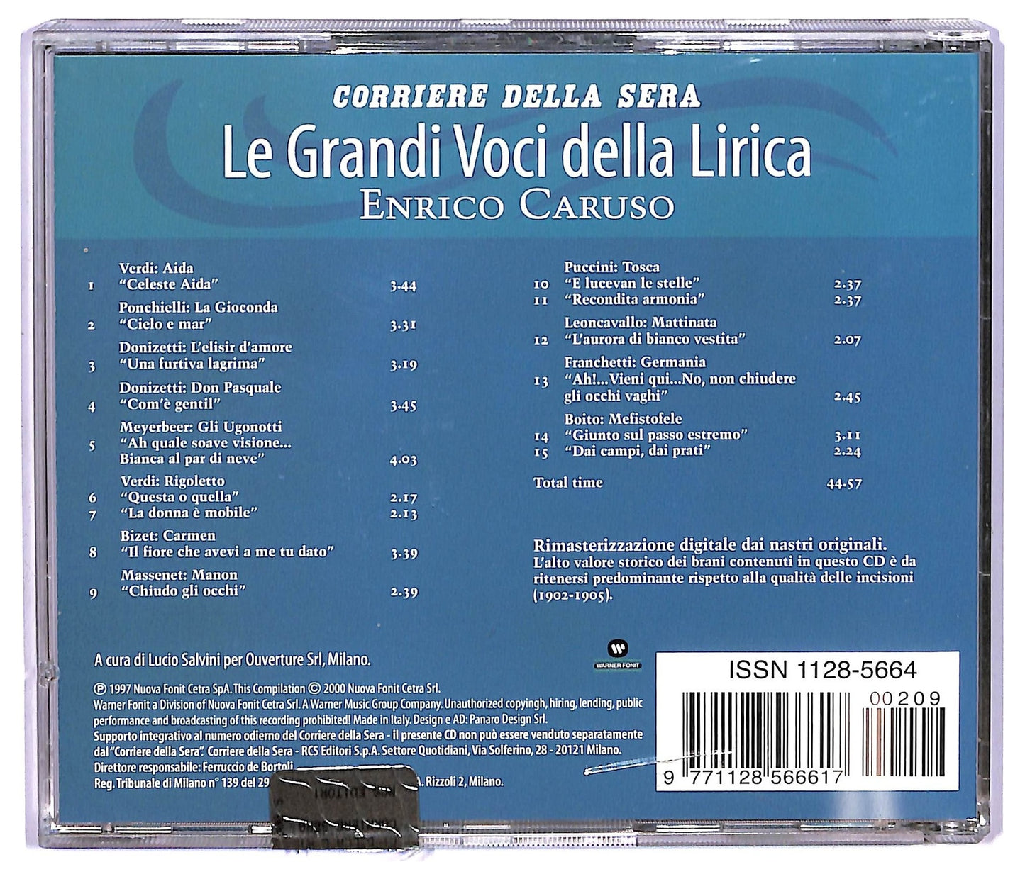 EBOND Enrico Caruso - Le Grandi Voci Della Lirica Vol. 3 CD CD065735