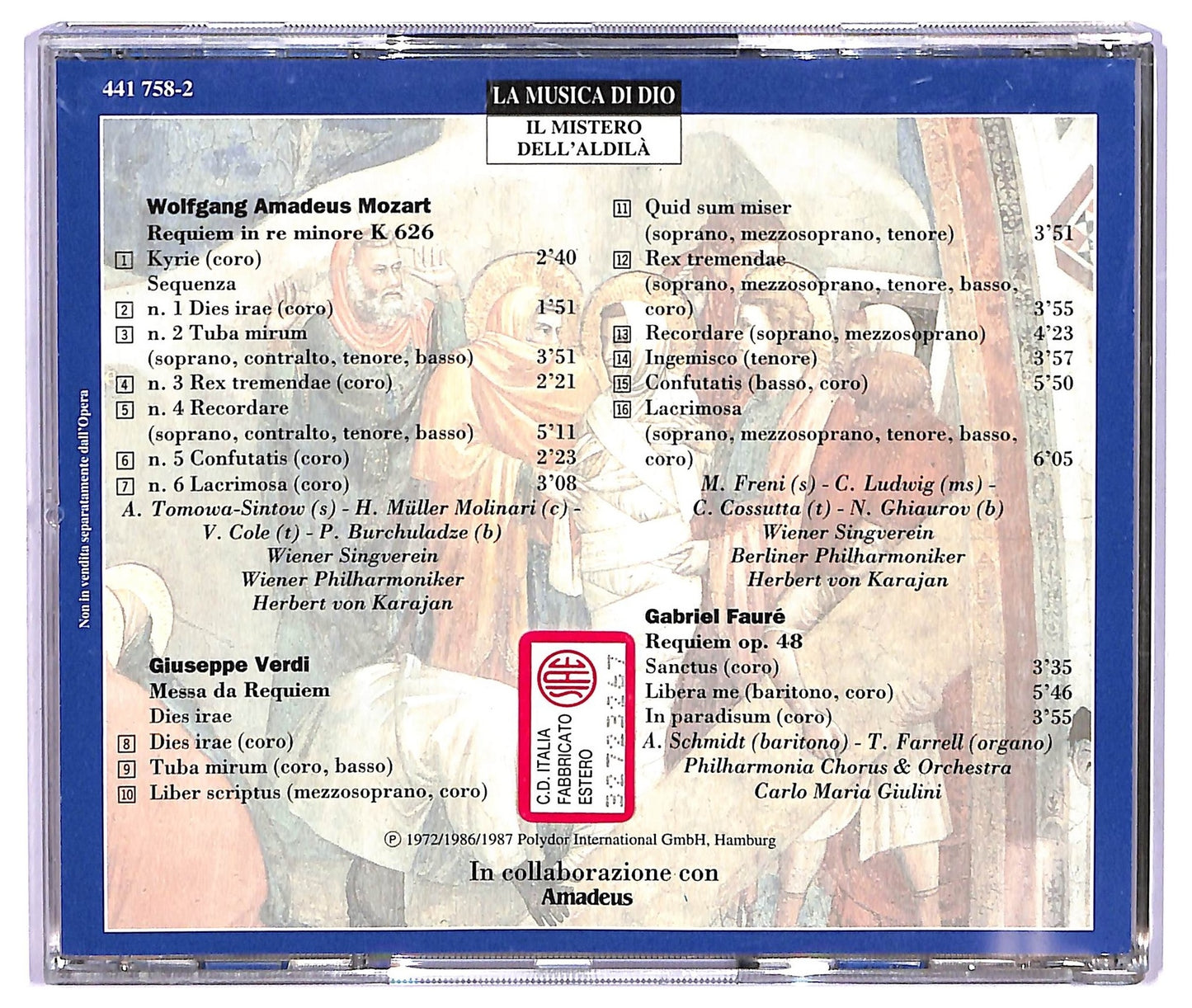 EBOND Various - Il Mistero Dell'Aldila COMPILATION EDITORIALE JEWEL CASE CD CD065746