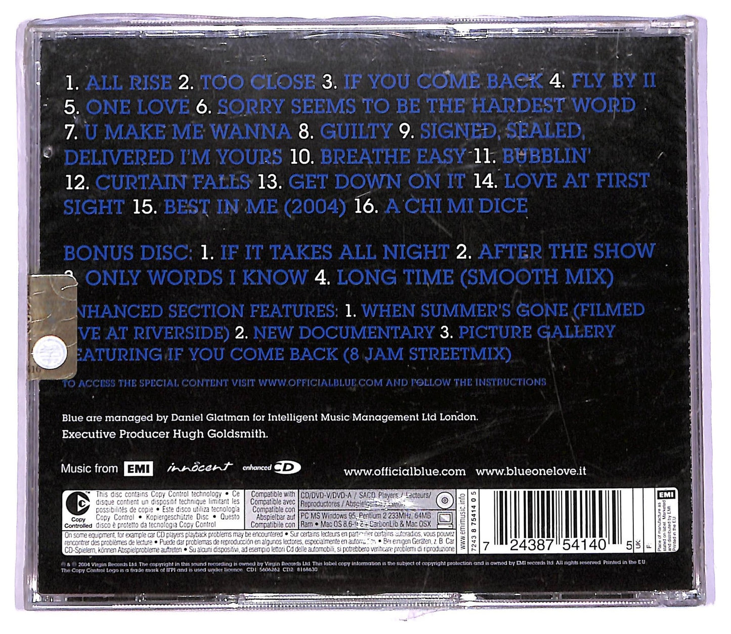 EBOND Blue - Best Of Blue (Special Limited Fans Edition) CD CD065801