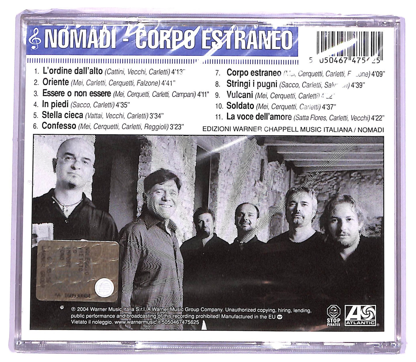 EBOND Nomadi - Corpo Estraneo CD CD065802