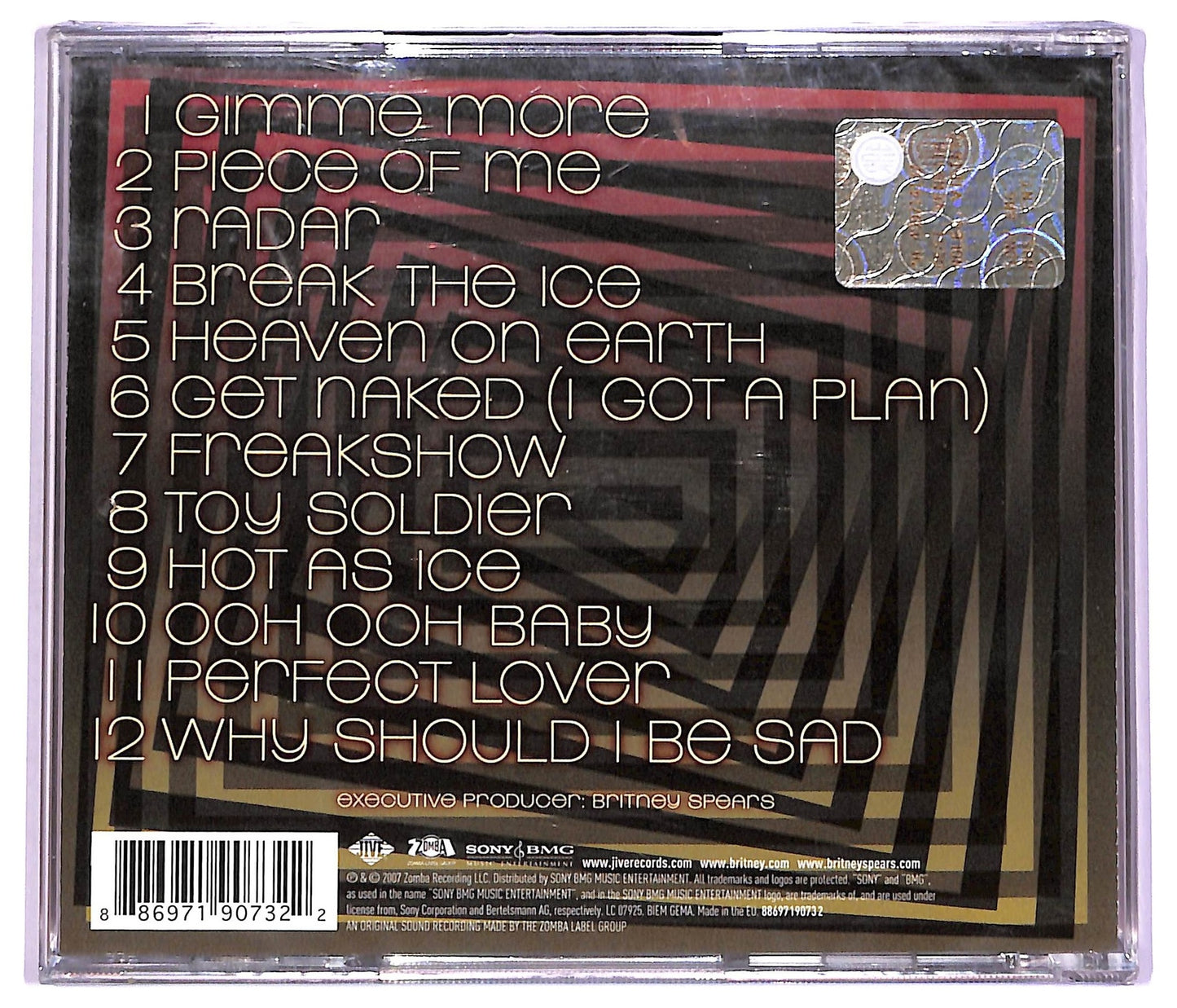 EBOND Britney Spears - Blackout CD CD065847