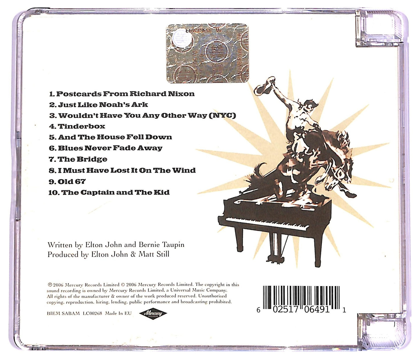 EBOND Elton John - The Captain & The Kid CD CD065860