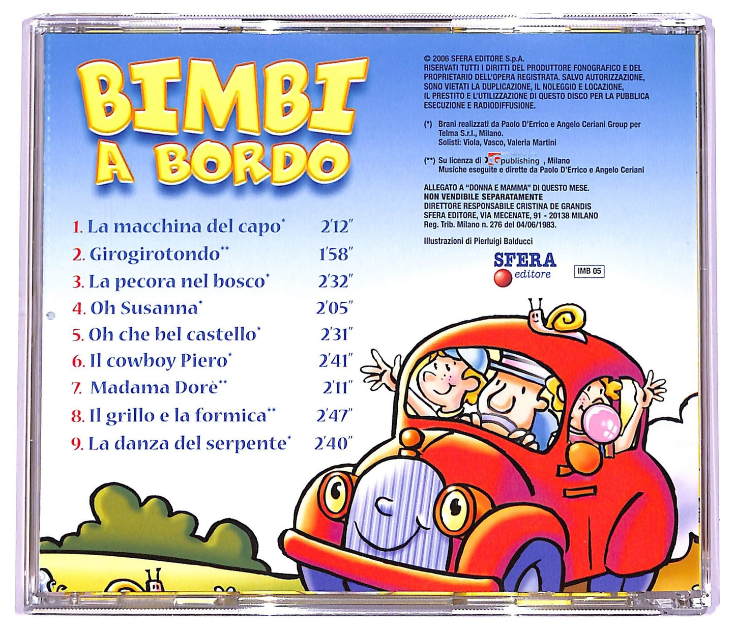 EBOND Various - Bimbi a Bordo CD CD065929