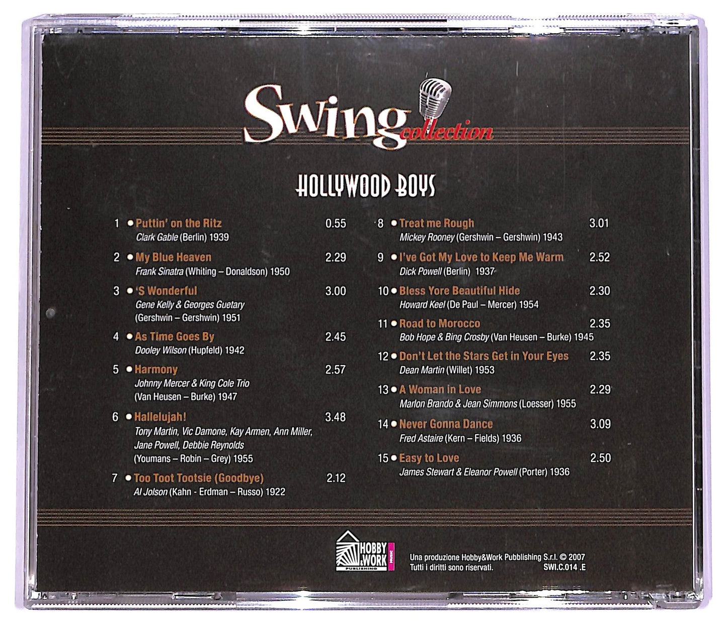 EBOND Various - Hollywood Boys -Swing Collection COMPILATION EDITORIALE JEWEL CASE CD CD065931
