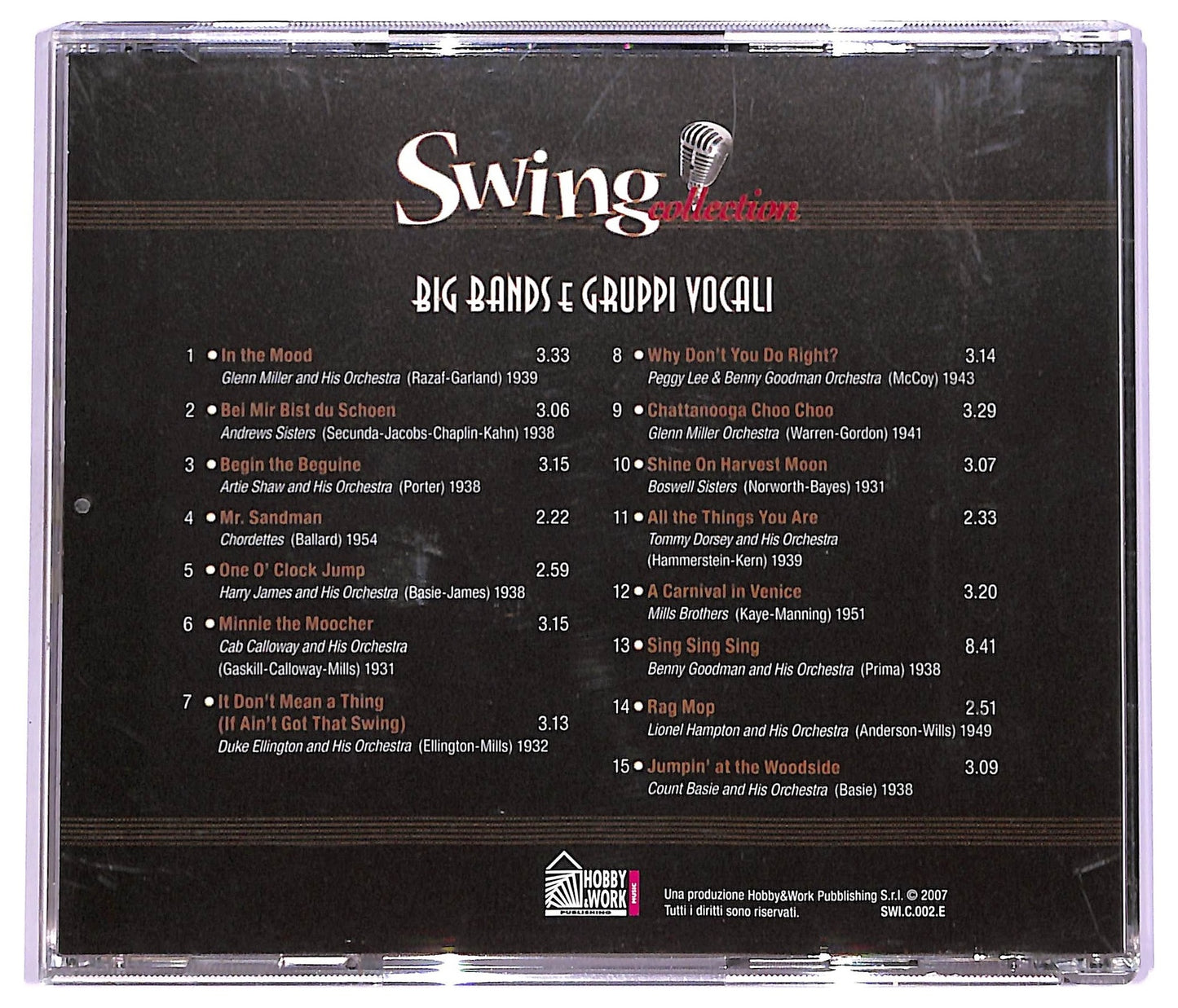 EBOND big bands e gruppi vocali - EDITORIALE CD CD065935