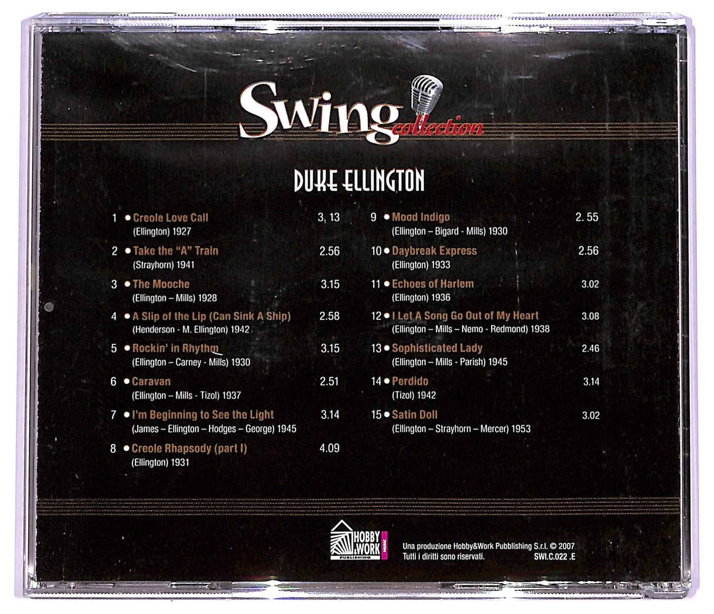 EBOND Duke Ellington - Duke Ellington -Swing Collection COMPILATION EDITORIALE JEWEL CASE CD CD065946