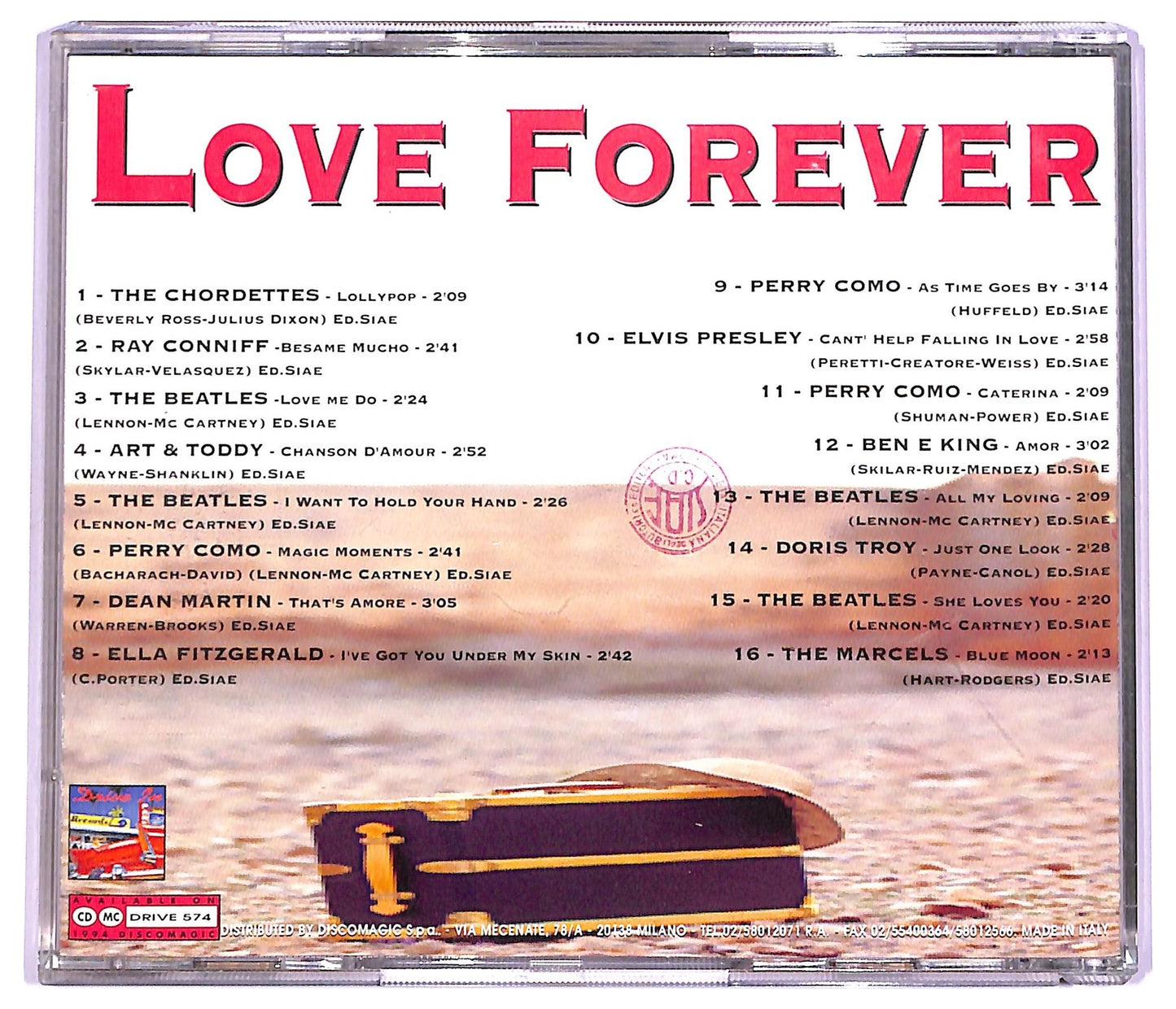 EBOND Various - Love Forever compilation CD CD065952