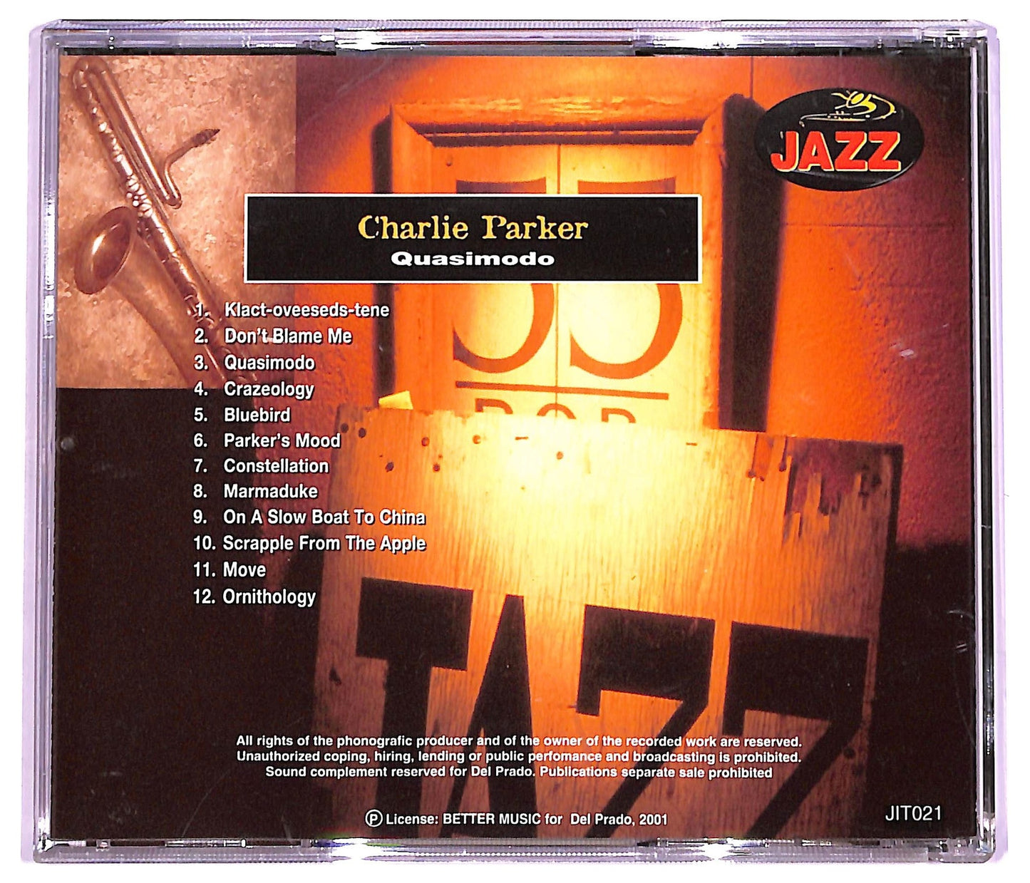EBOND Charlie Parker - Quasimodo CD CD066014
