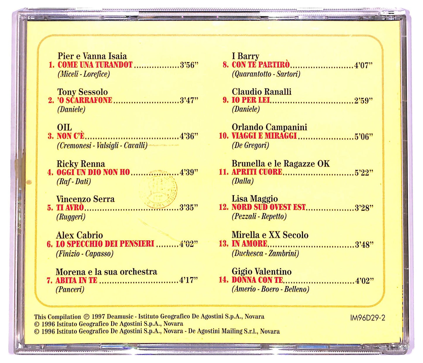 EBOND Various - Graffiti '90 - Lei CD CD066034