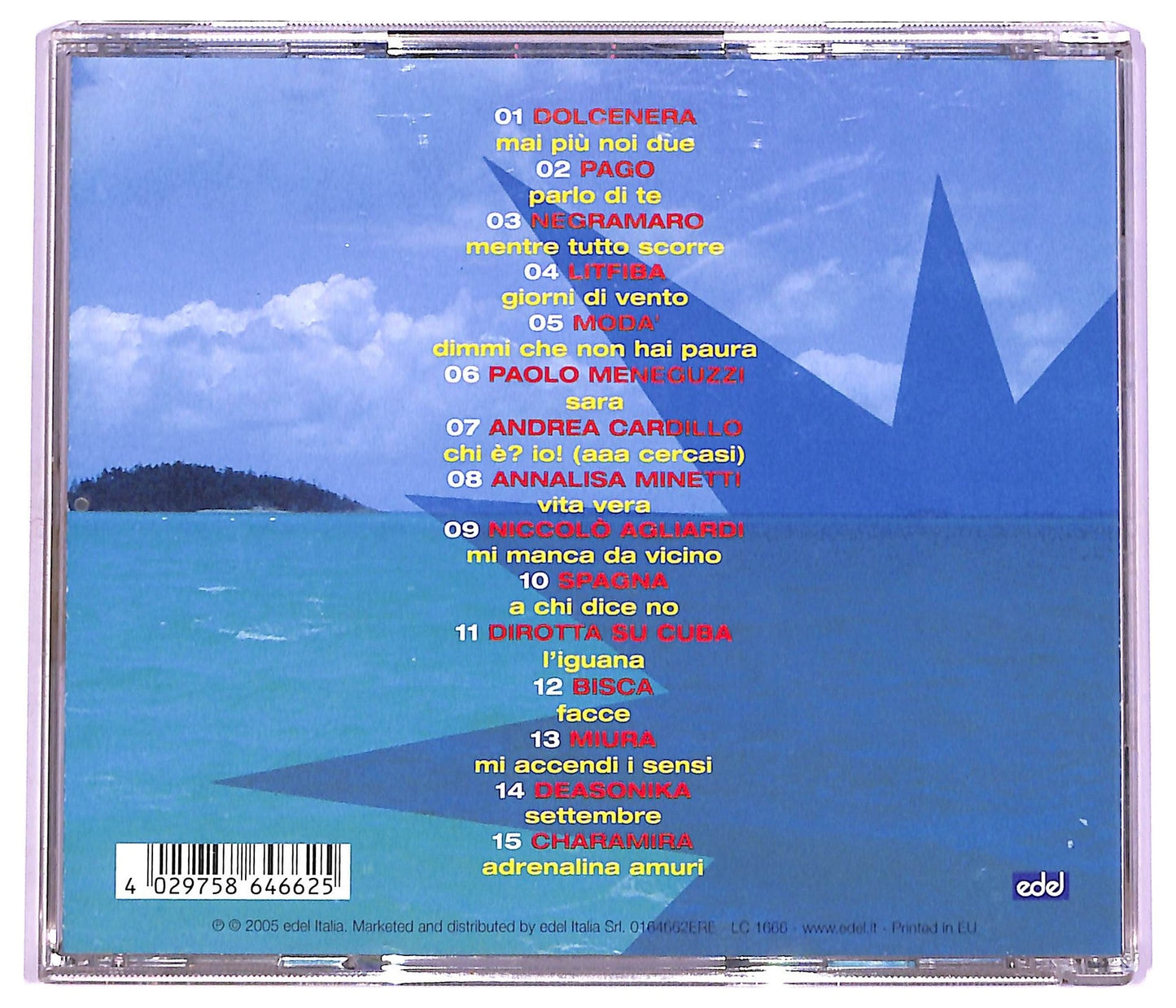 EBOND Various - SuperHitsEstate Top Italian Charts COMPILATION JEWEL CASE CD CD066062