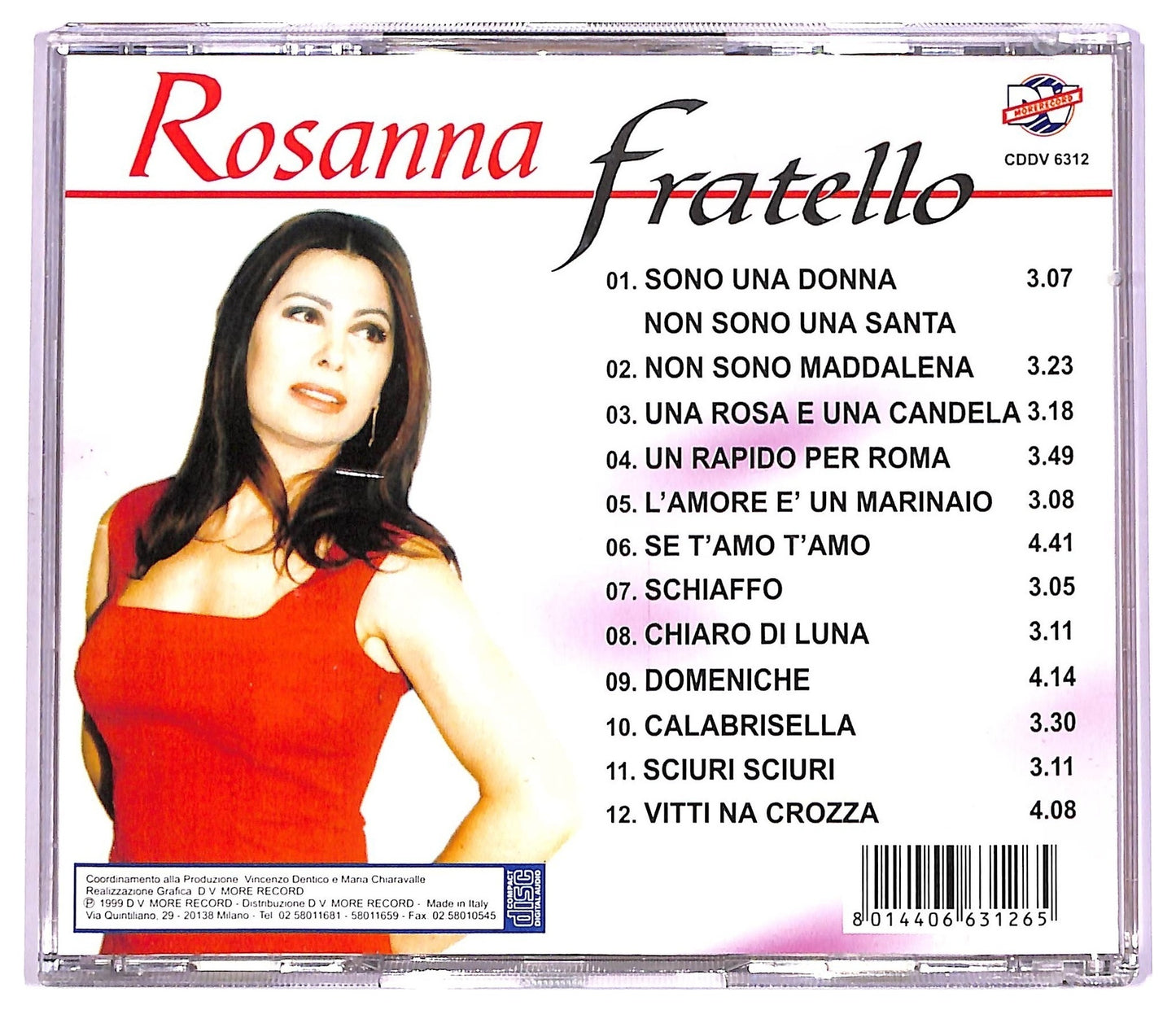 EBOND Rosanna Fratello - Sono Una Donna Non Sono Una Santa COMPILATION JEWEL CASE CD CD066118