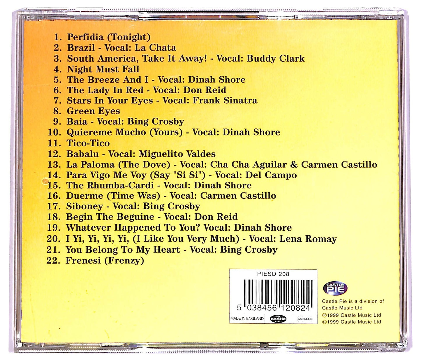 EBOND Xavier Cugat - King Of Cuban Rhythm! CD CD066126