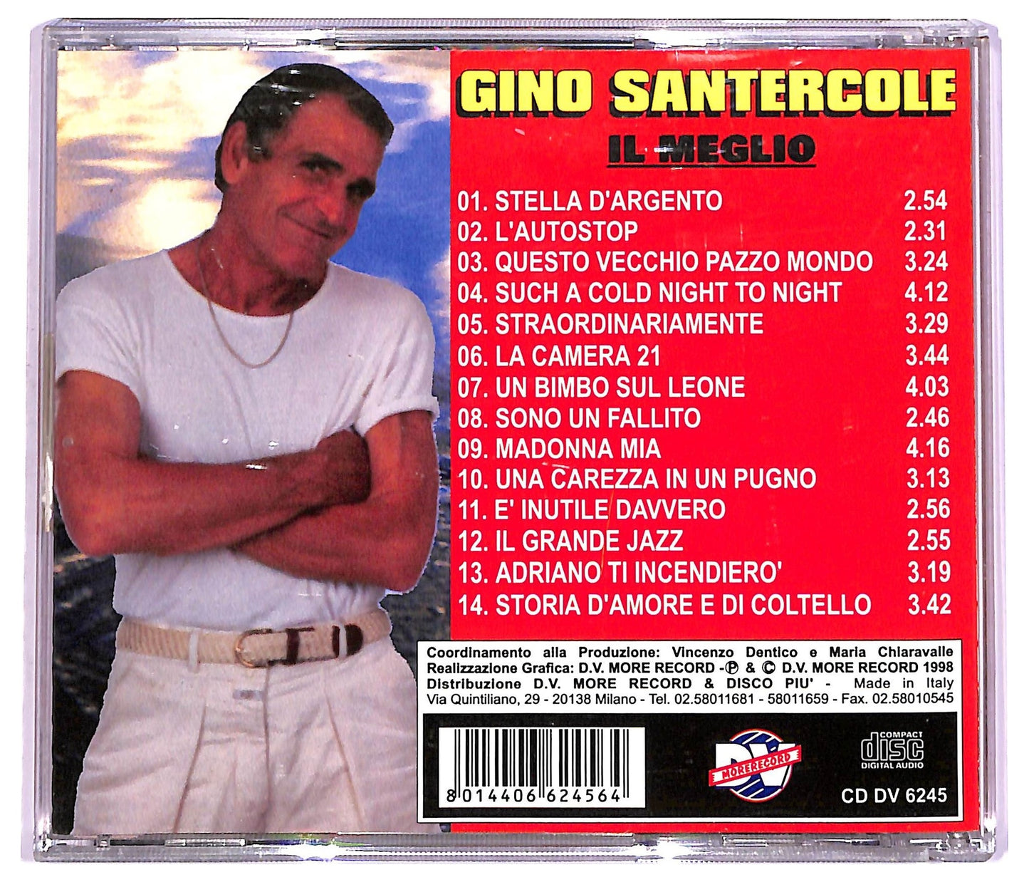 EBOND Gino Santercole - Il Meglio ALBUM JEWEL CASE CD CD066127