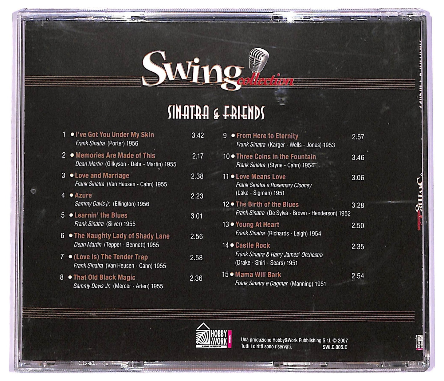 EBOND Various - Sinatra & Friends - Swing Collection COMPILATION EDITORIALE JEWEL CASE CD CD066148