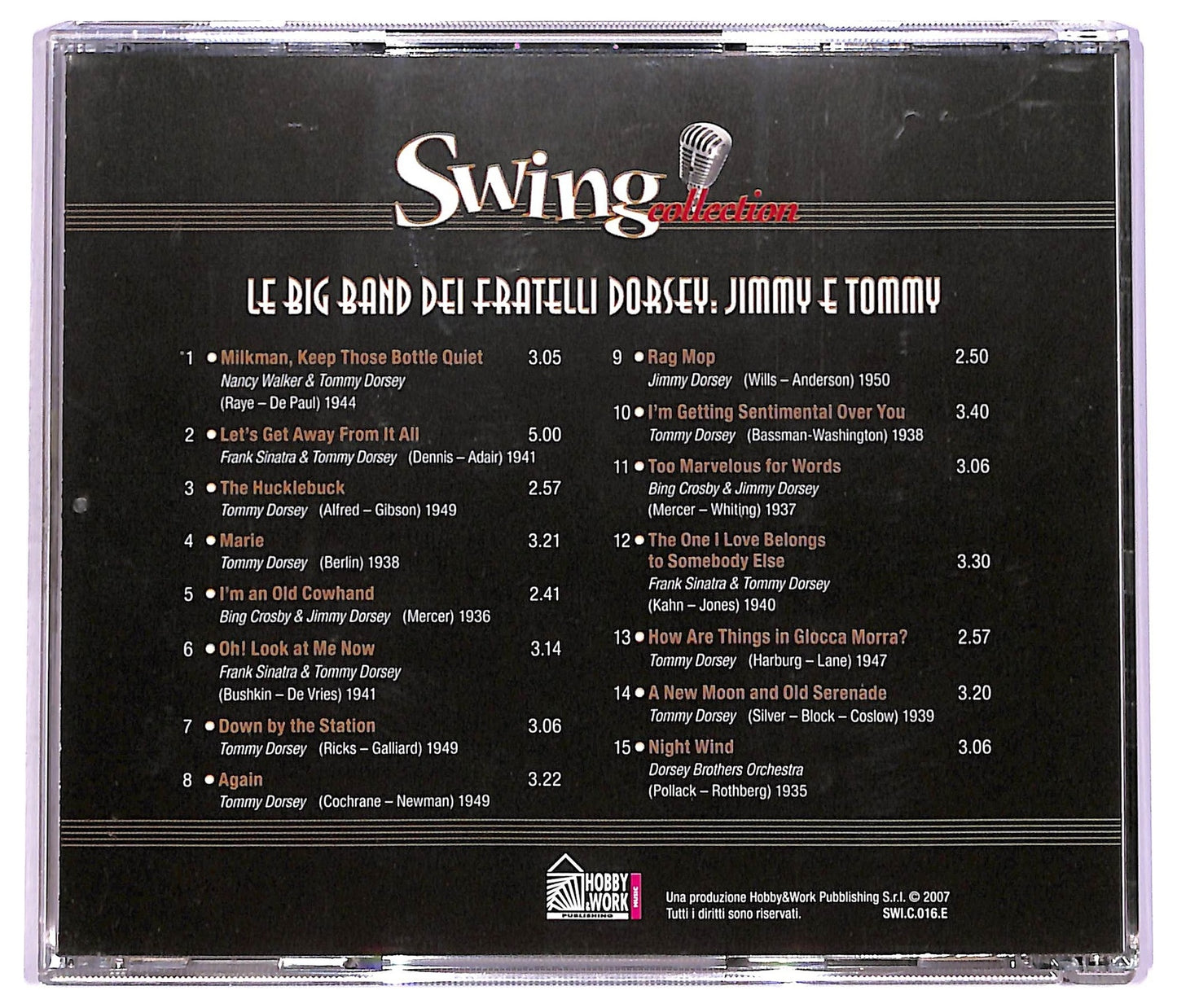 EBOND Various - Le Big Band Dei Fratelli Dorsey Jimmy E Tommy COMPILATION EDITORIALE JEWEL CASE CD CD066152
