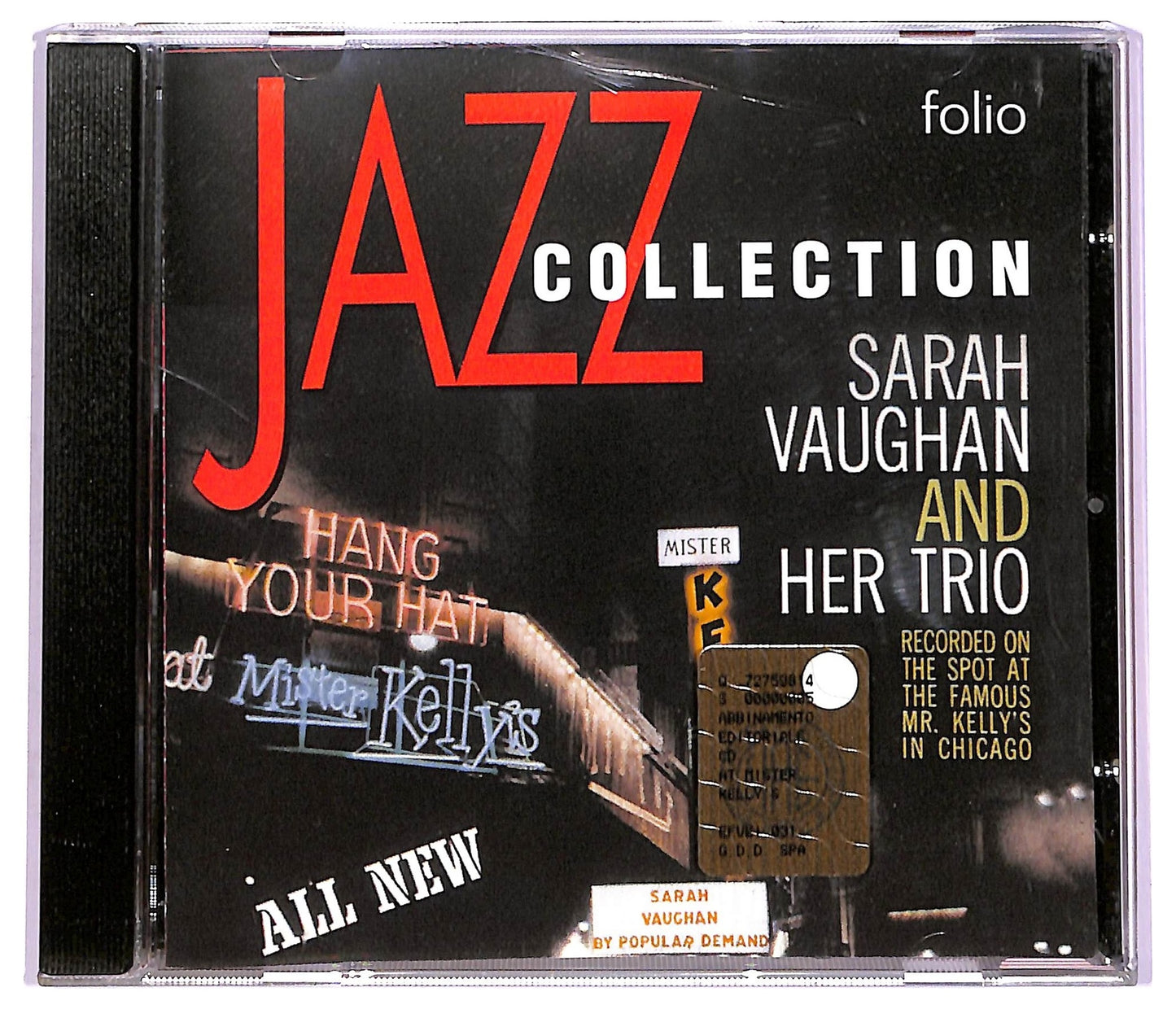 EBOND Sarah Vaughan And Her Trio - Sarah Vaughan At Mister Kelly's COMPILATION EDITORIALE JEWEL CASE CD CD066155