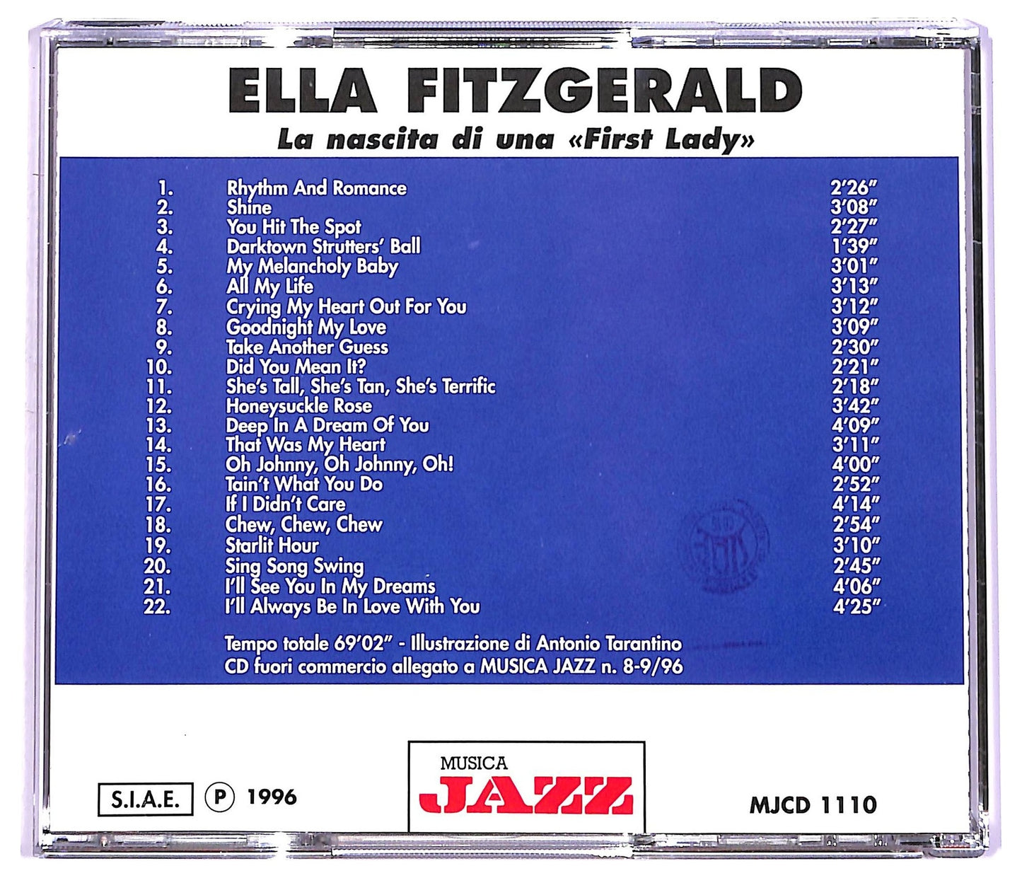 EBOND Ella Fitzgerald - La Nascita Di Una First Lady COMPILATION EDITORIALE JEWEL CASE CD CD066227