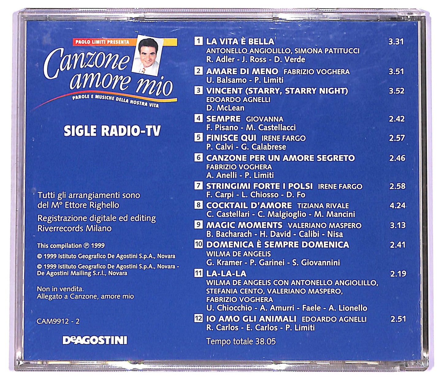 EBOND Various - Sigle Radio-TV COMPILATION EDITORIALE JEWEL CASE CD CD066228