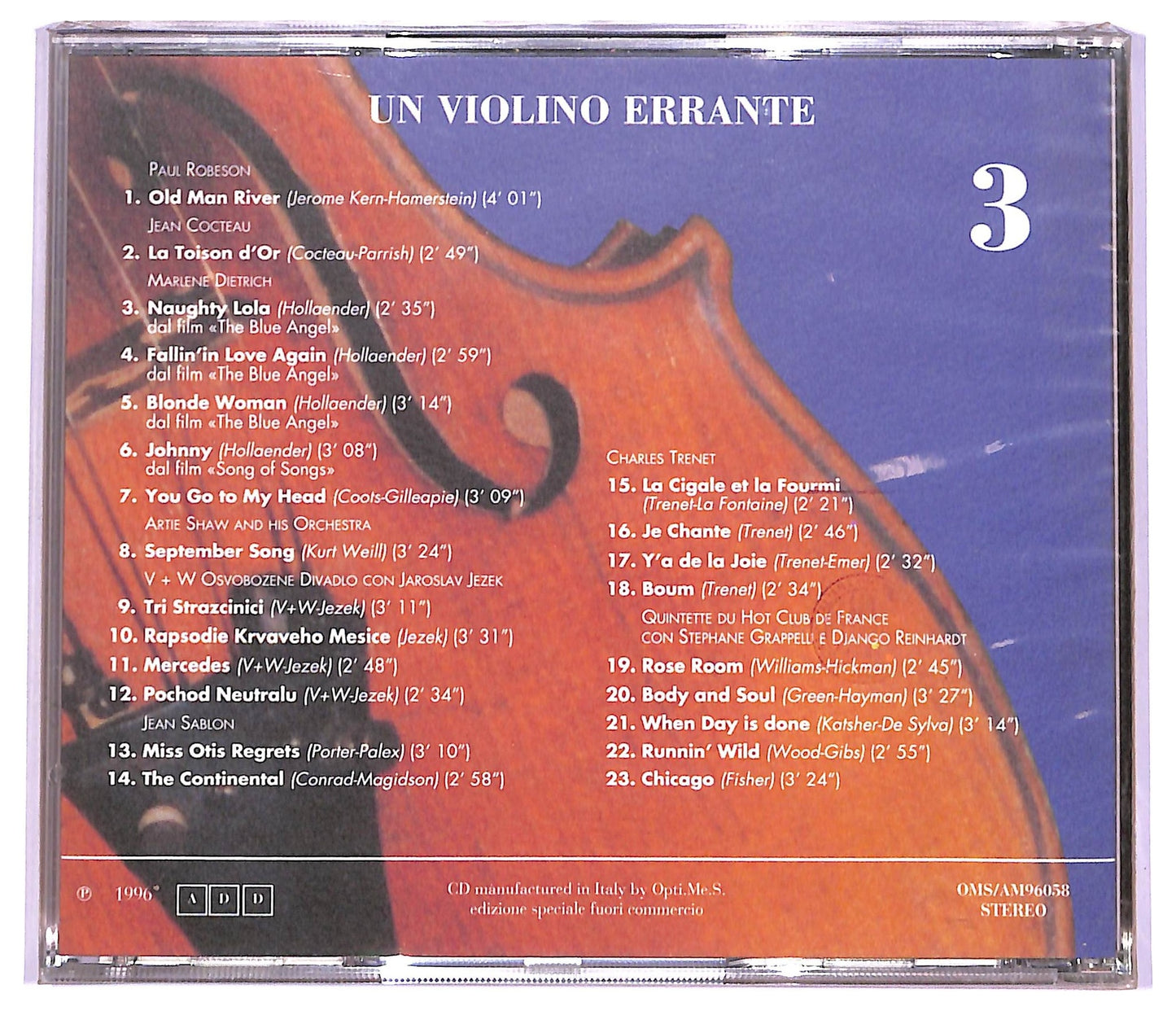EBOND Various - Un Violino Errante vol.3 CD CD066249