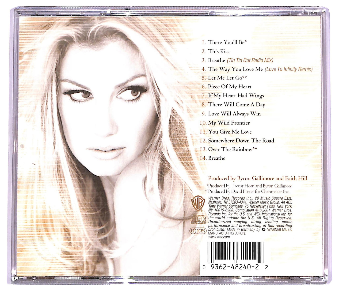 EBOND Faith Hill - There You'll Be CD CD066309