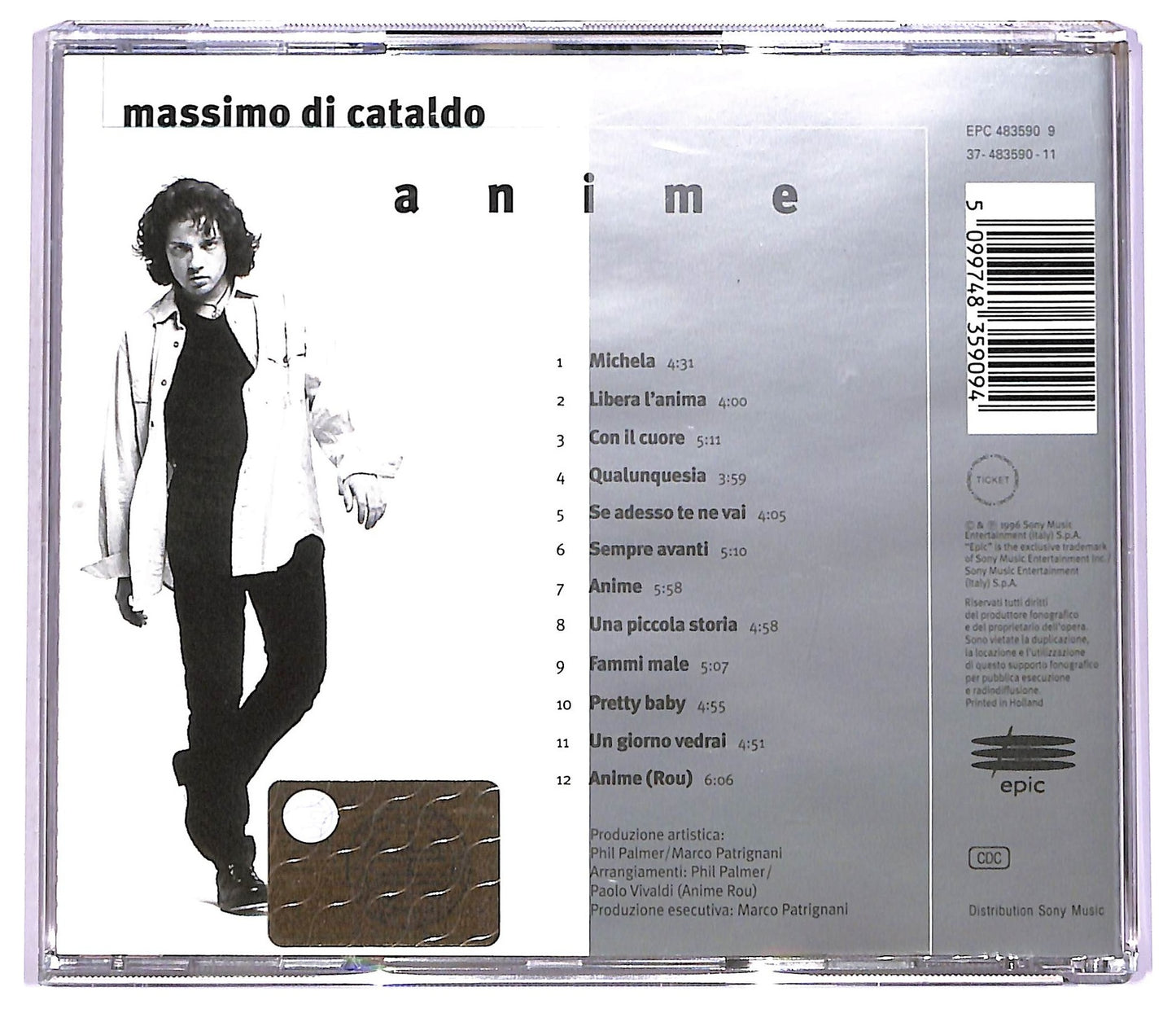 EBOND Massimo Di Cataldo - Anime CD CD066311