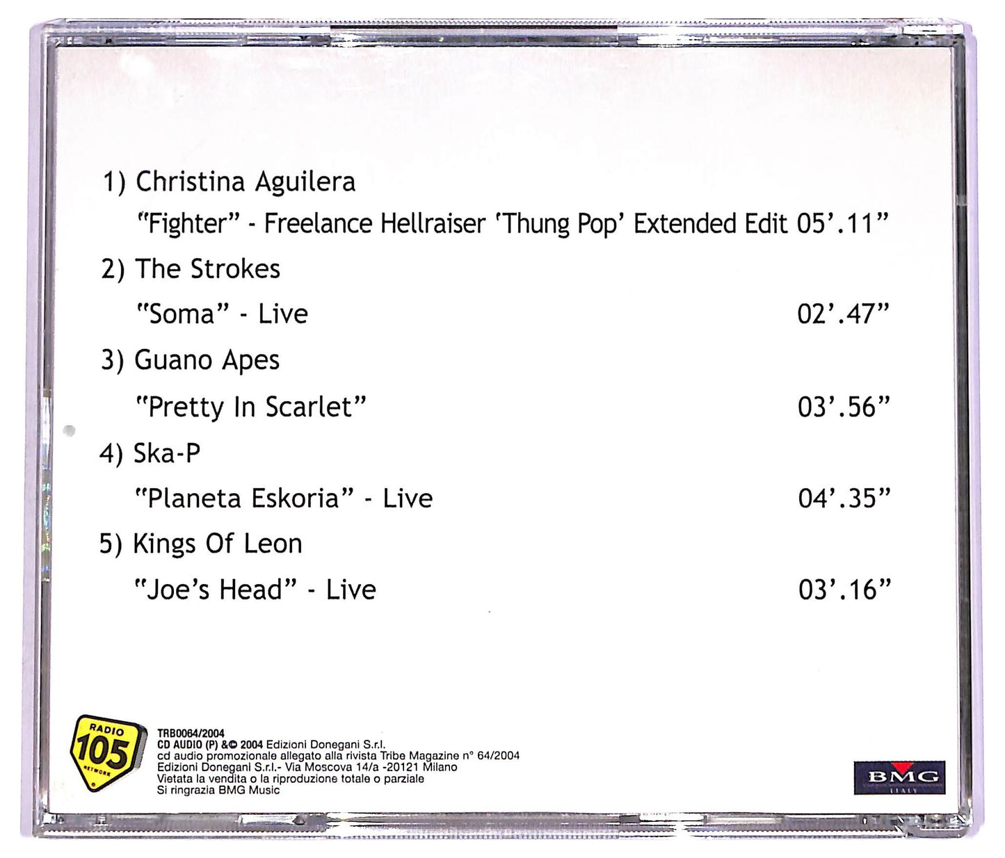 EBOND Christina Aguilera - The Strokes COMPILATION EDITORIALE JEWEL CASE CD CD066315