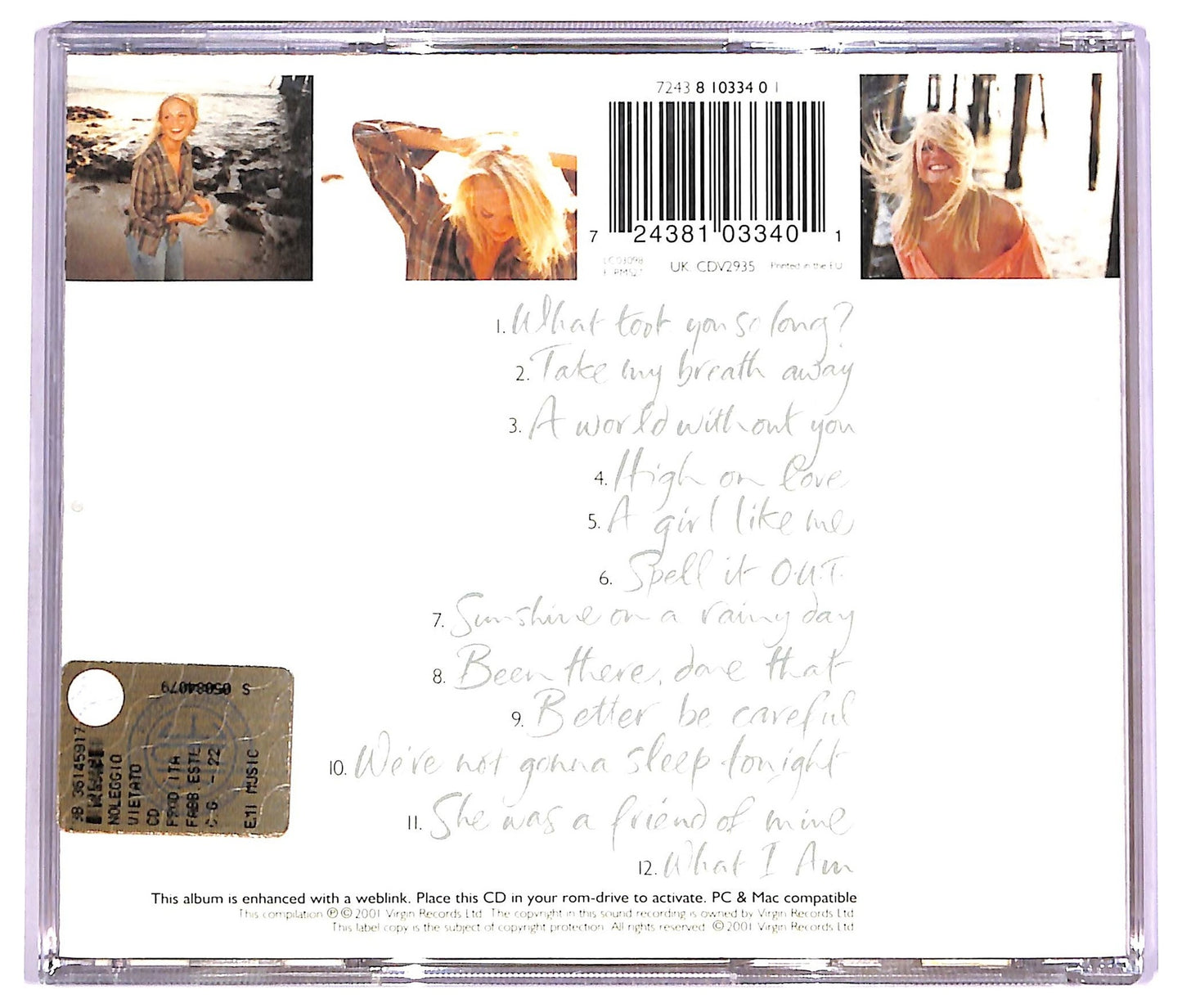 EBOND Emma Bunton - A Girl Like Me CD CD066320