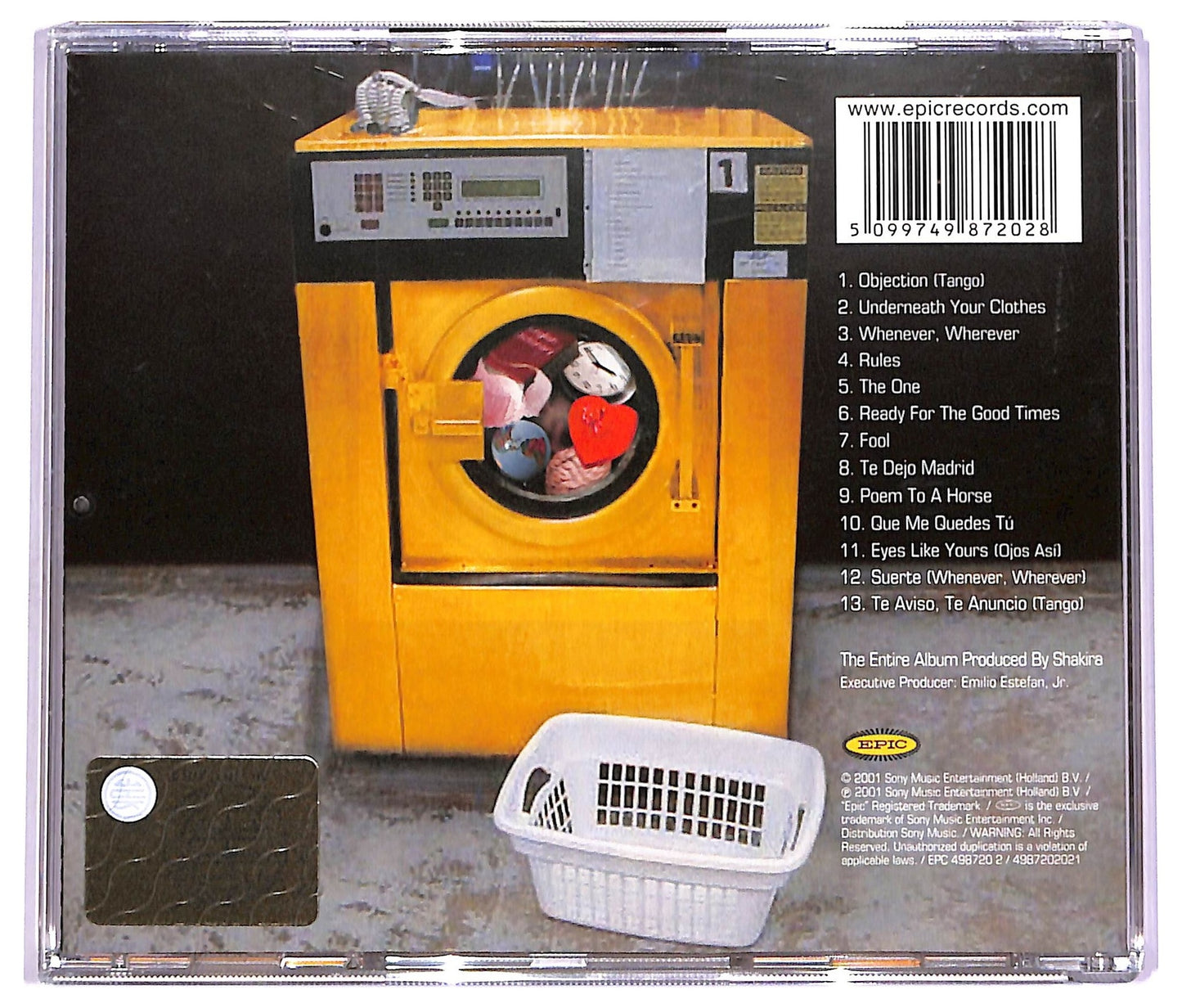 EBOND Shakira - Laundry Service CD CD066331