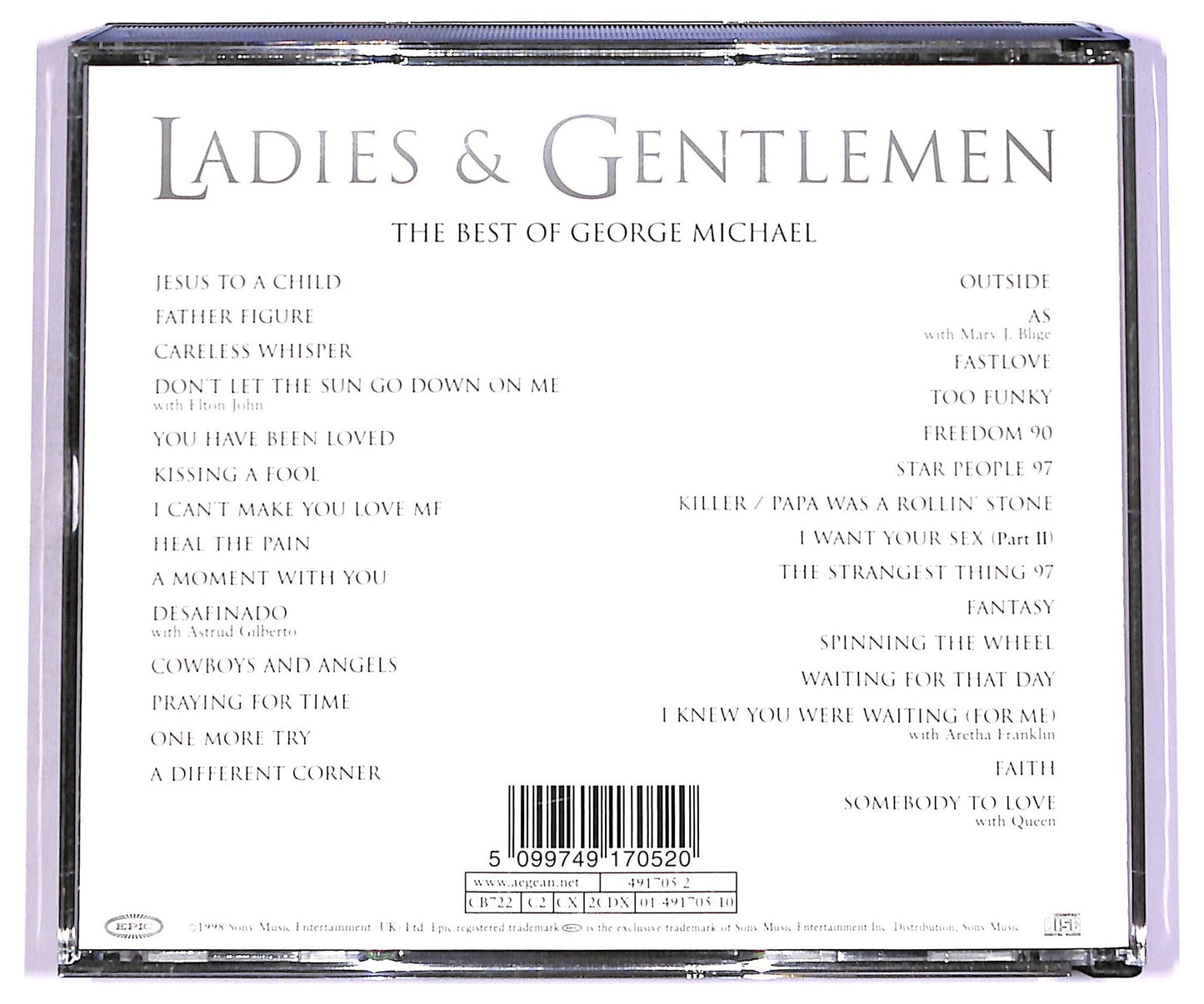 EBOND George Michael - Ladies & Gentlemen CD CD066338