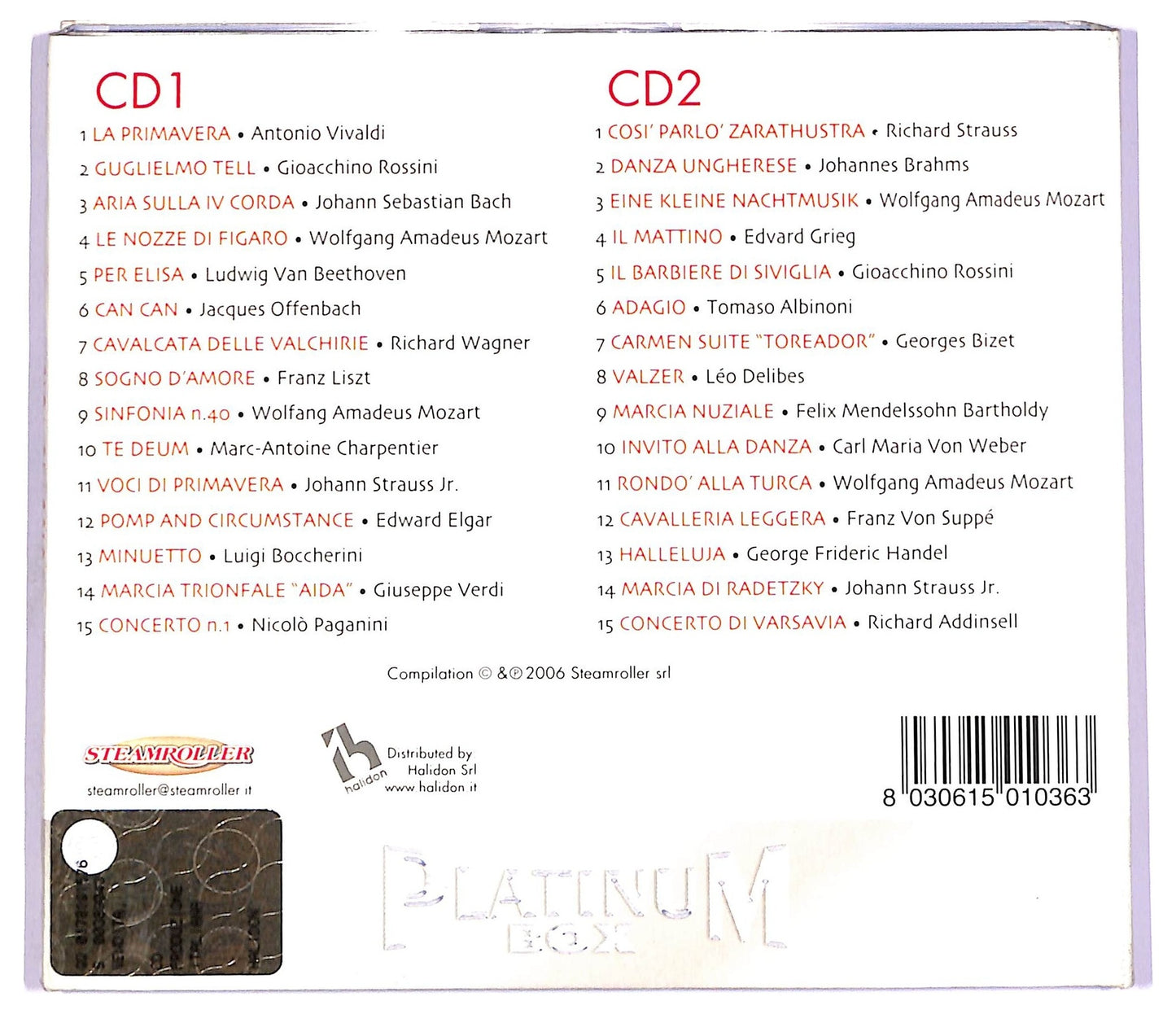 EBOND Various - Invito Alla Grande Musica Classica COMPILATION DIGIPACK CD CD066358