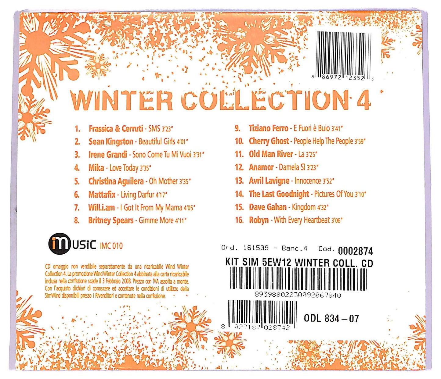 EBOND Various - Winter Collection 4 CD CD066427