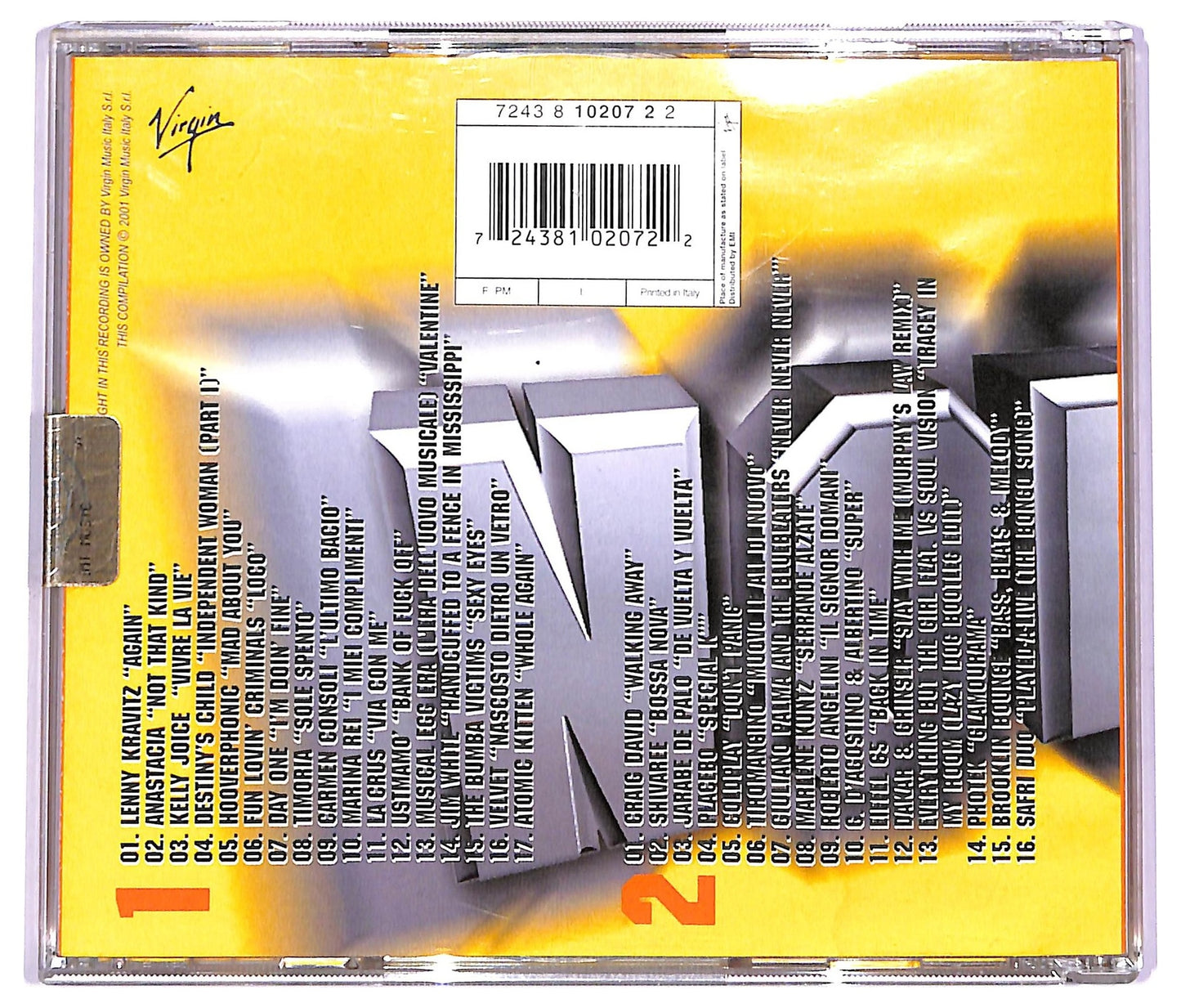EBOND Various - All The Hits Now Primavera 2001 ( 2CD) COMPILATION JEWEL CASE CD066428