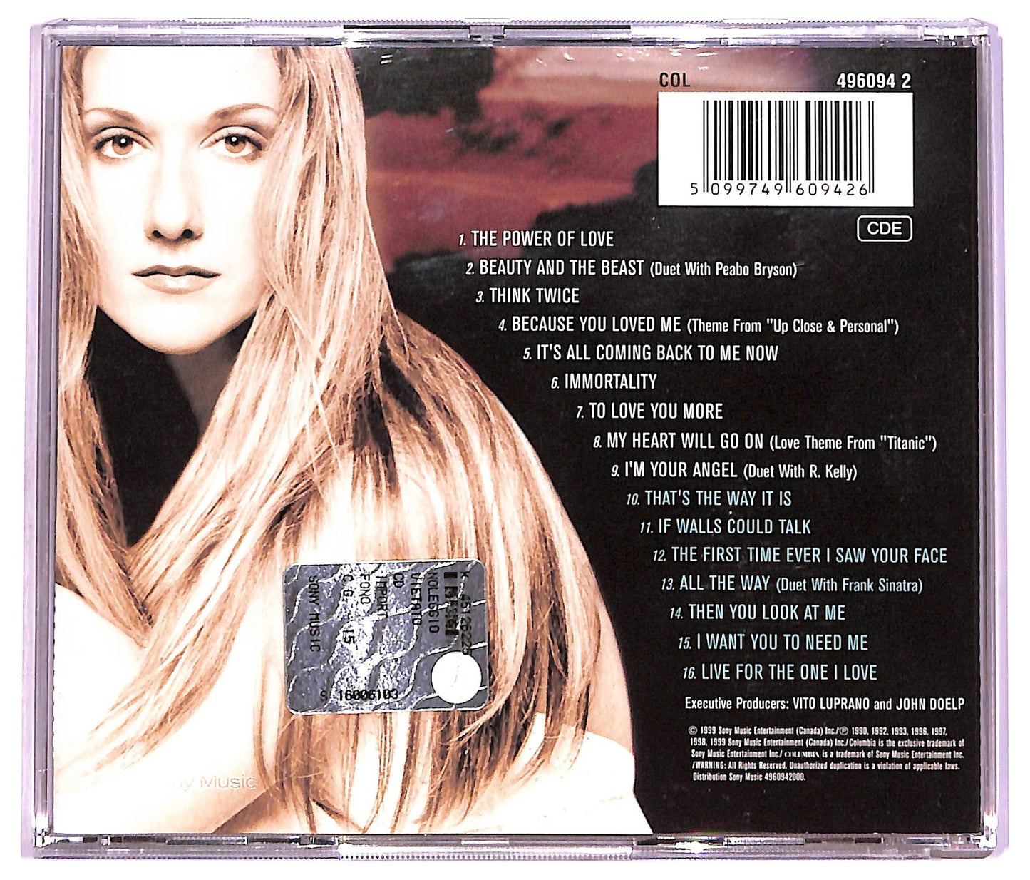 EBOND Celine - All The Way... A Decade Of Song COMPILATION JEWEL CASE CD CD066457