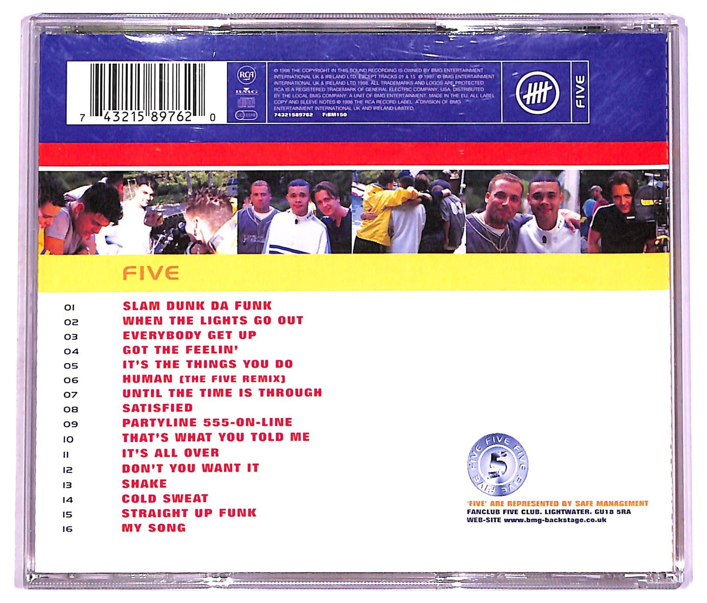 EBOND Five - Five ALBUM JEWEL CASE CD CD066463