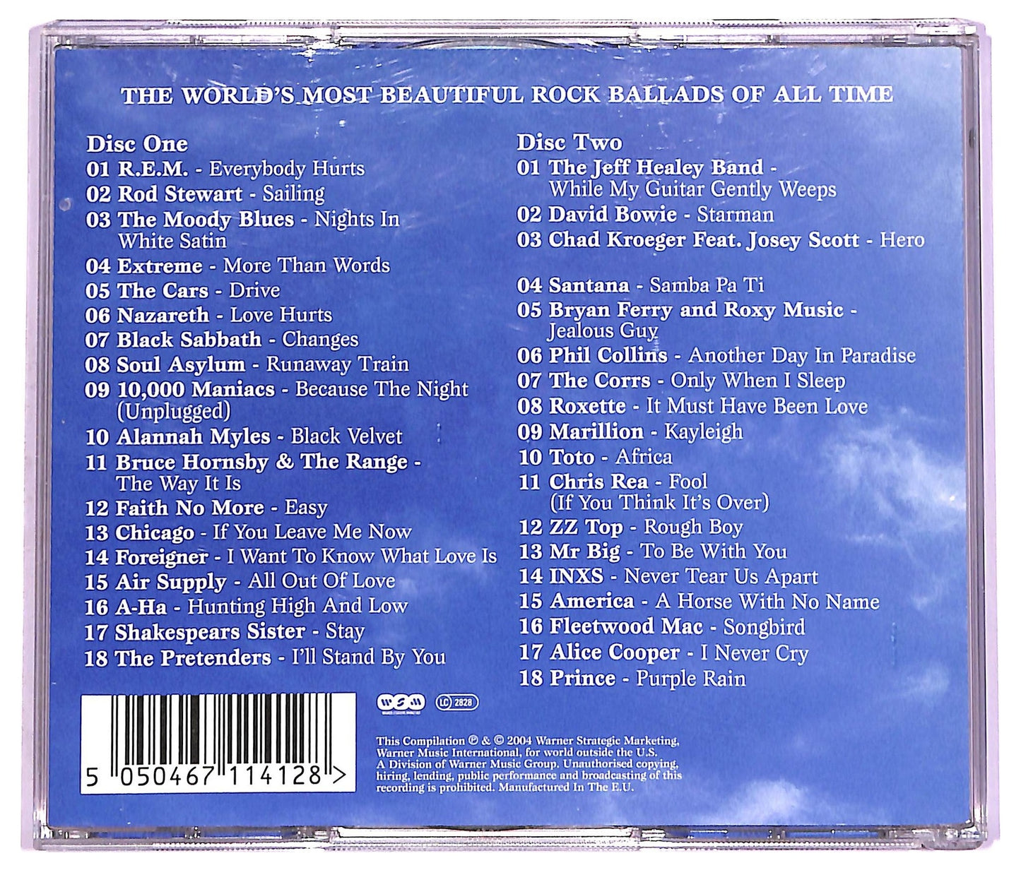 EBOND Various - Rock Ballads COMPILATION JEWEL CASE CD CD066464