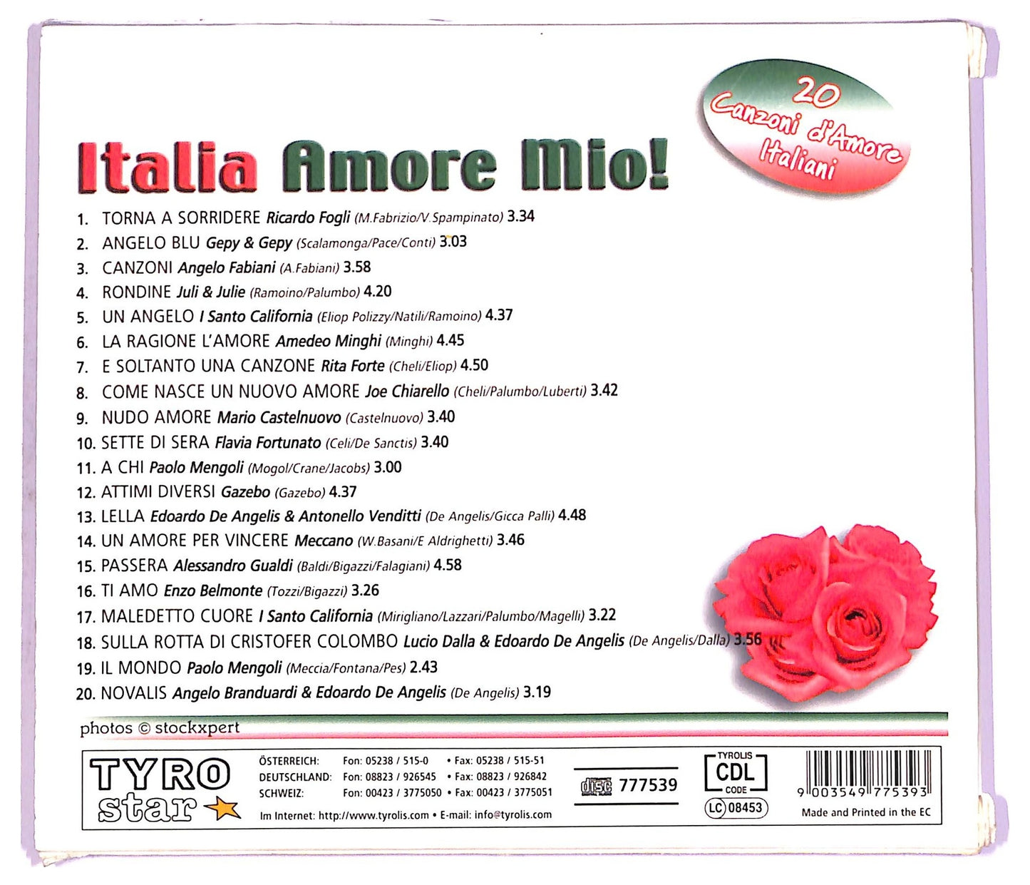 EBOND Various - Italia Amore Mio CD CD066515