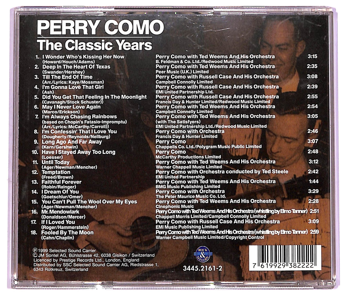 EBOND Perry Como - The Classic Years COMPILATION JEWEL CASE CD CD066521