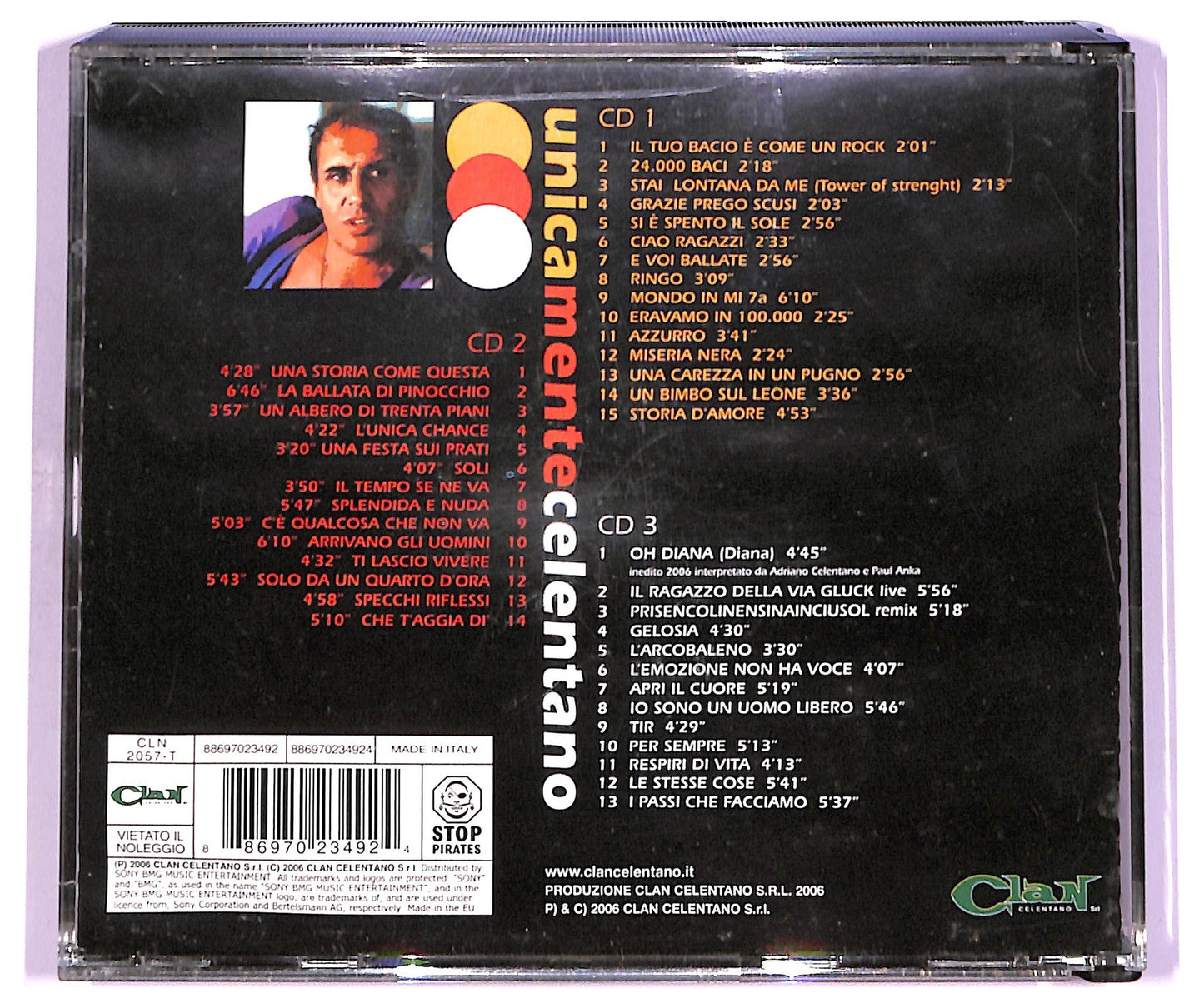 EBOND Adriano Celentano - Unicamente Celentano CD CD066530