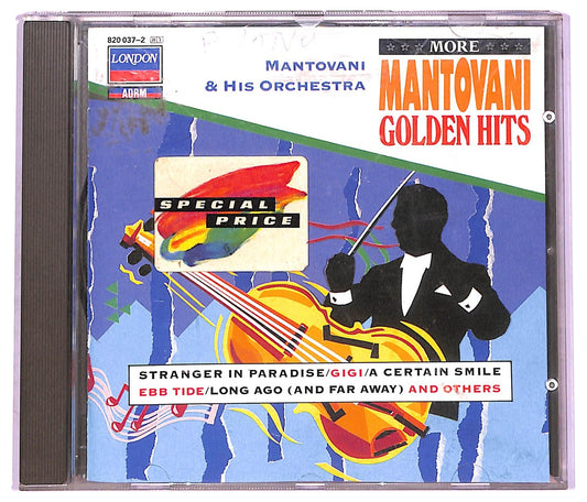 EBOND Mantovani e His Orchestra - More Mantovani Golden Hits COMPILATION JEWEL CASE CD CD066531