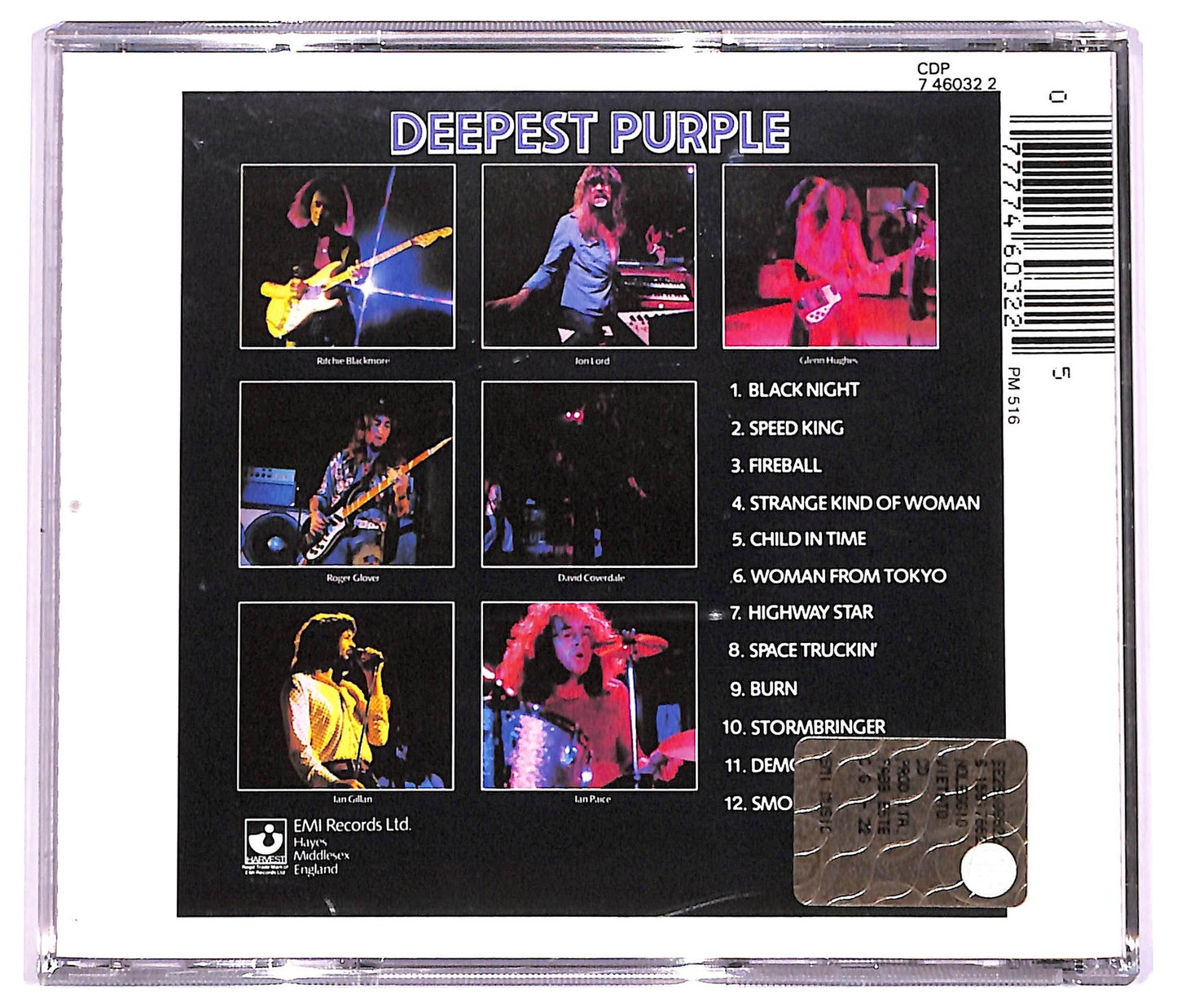EBOND Deep Purple - Deepest Purple: The Very Best Of Deep Purple COMPILATION JEWEL CASE CD CD066549