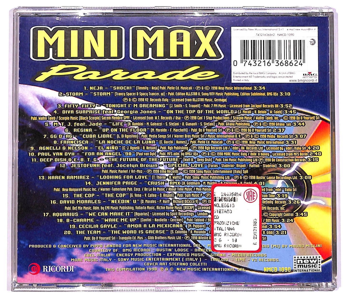 EBOND Various - Mini Max Parade COMPILATION JEWEL CASE CD CD066557