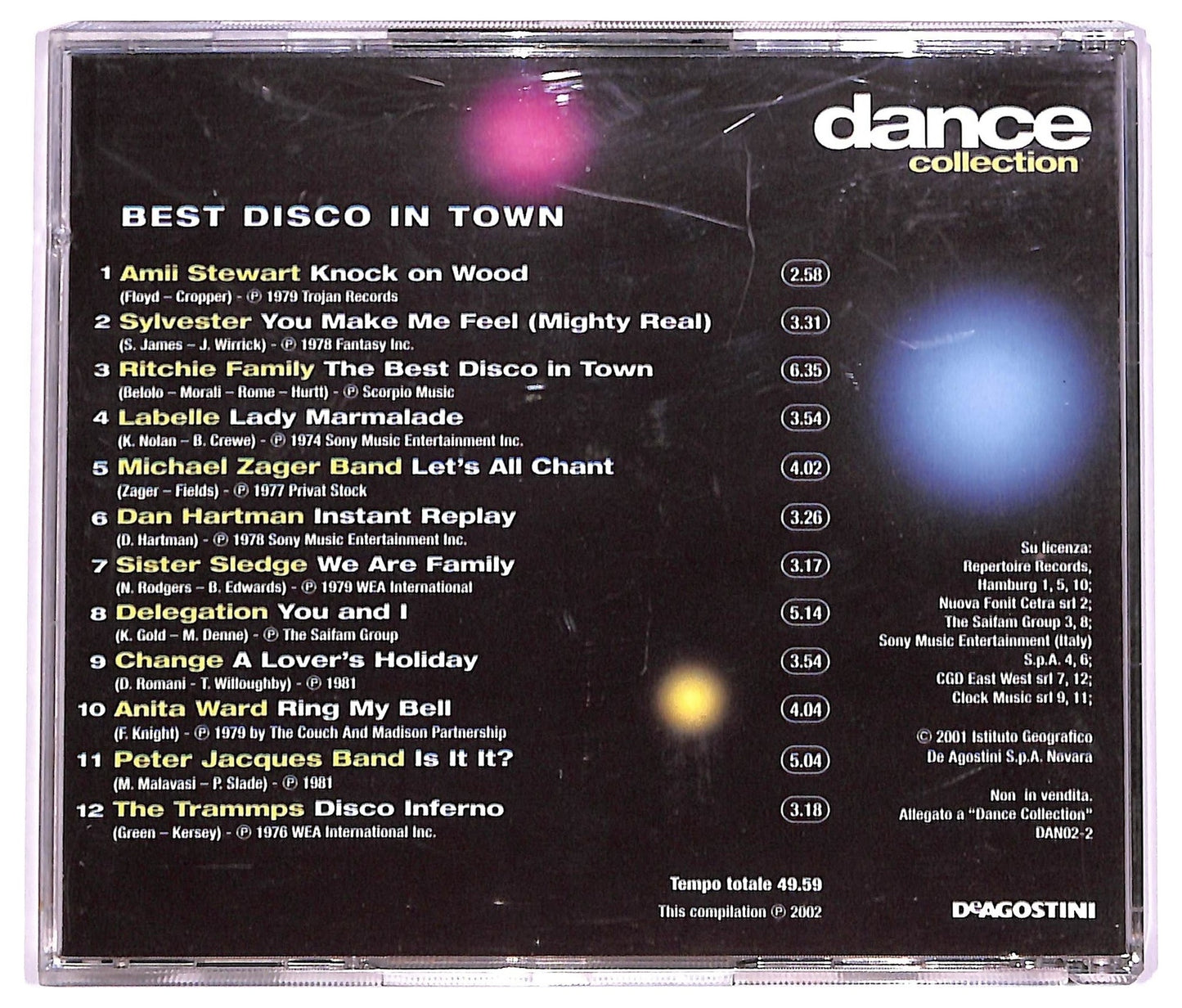 EBOND Various - Dance Collection - Best Disco In Town COMPILATION EDITORIALE JEWEL CASE CD CD066563