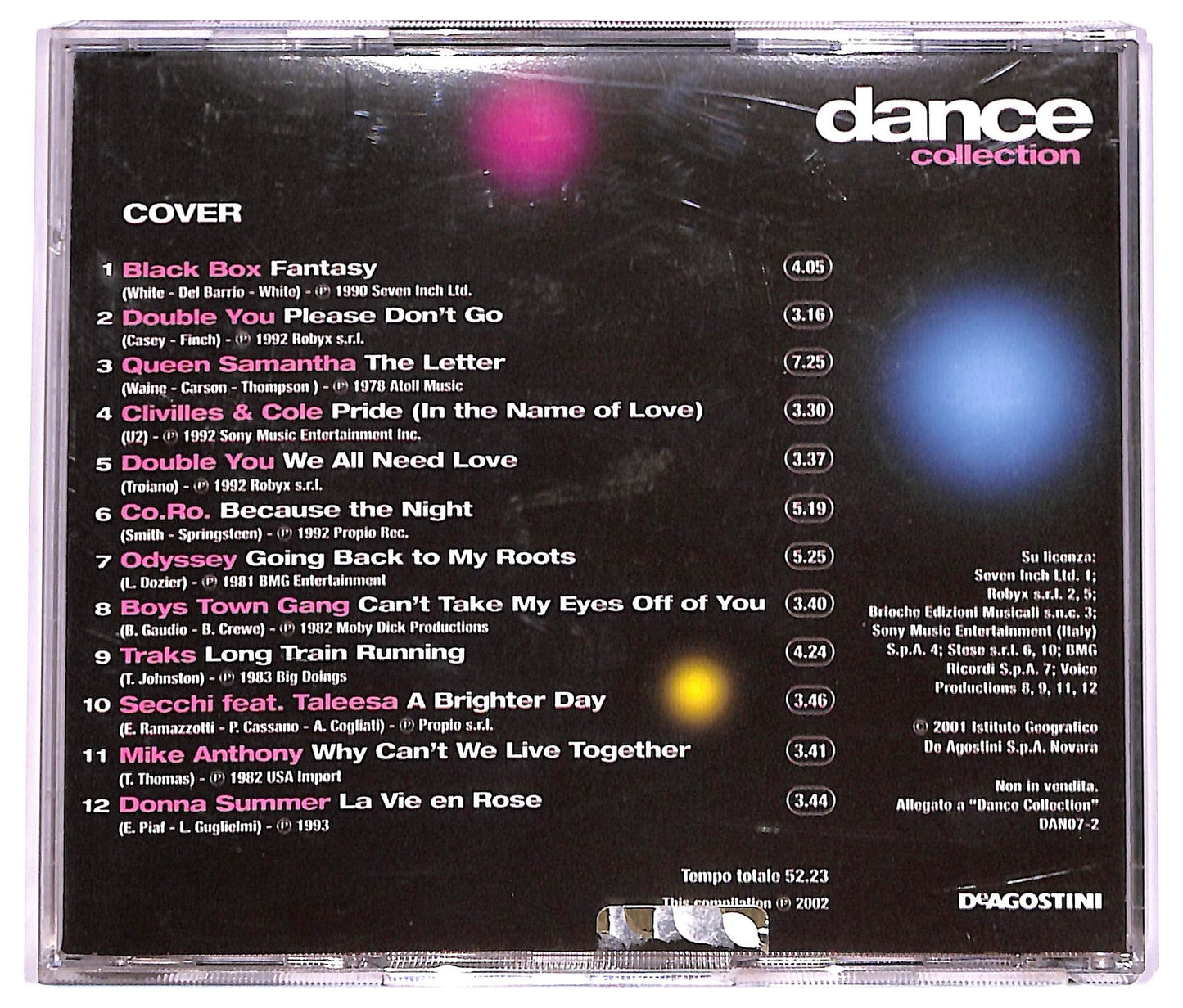 EBOND Various - Dance Collection - Cover COMPILATION EDITORIALE JEWEL CASE CD CD066609