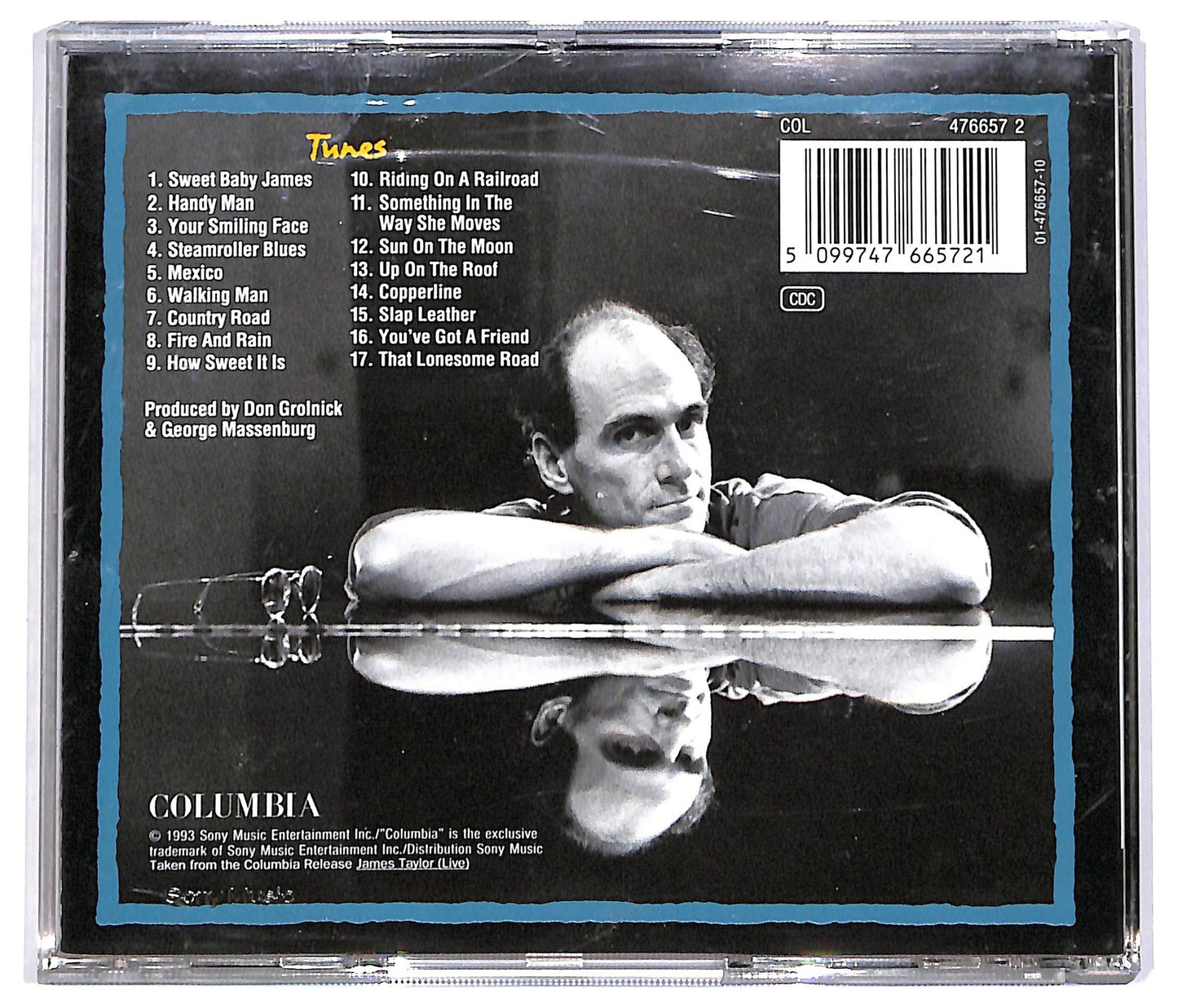 EBOND James Taylor - Best Live ALBUM JEWEL CASE CD CD066644